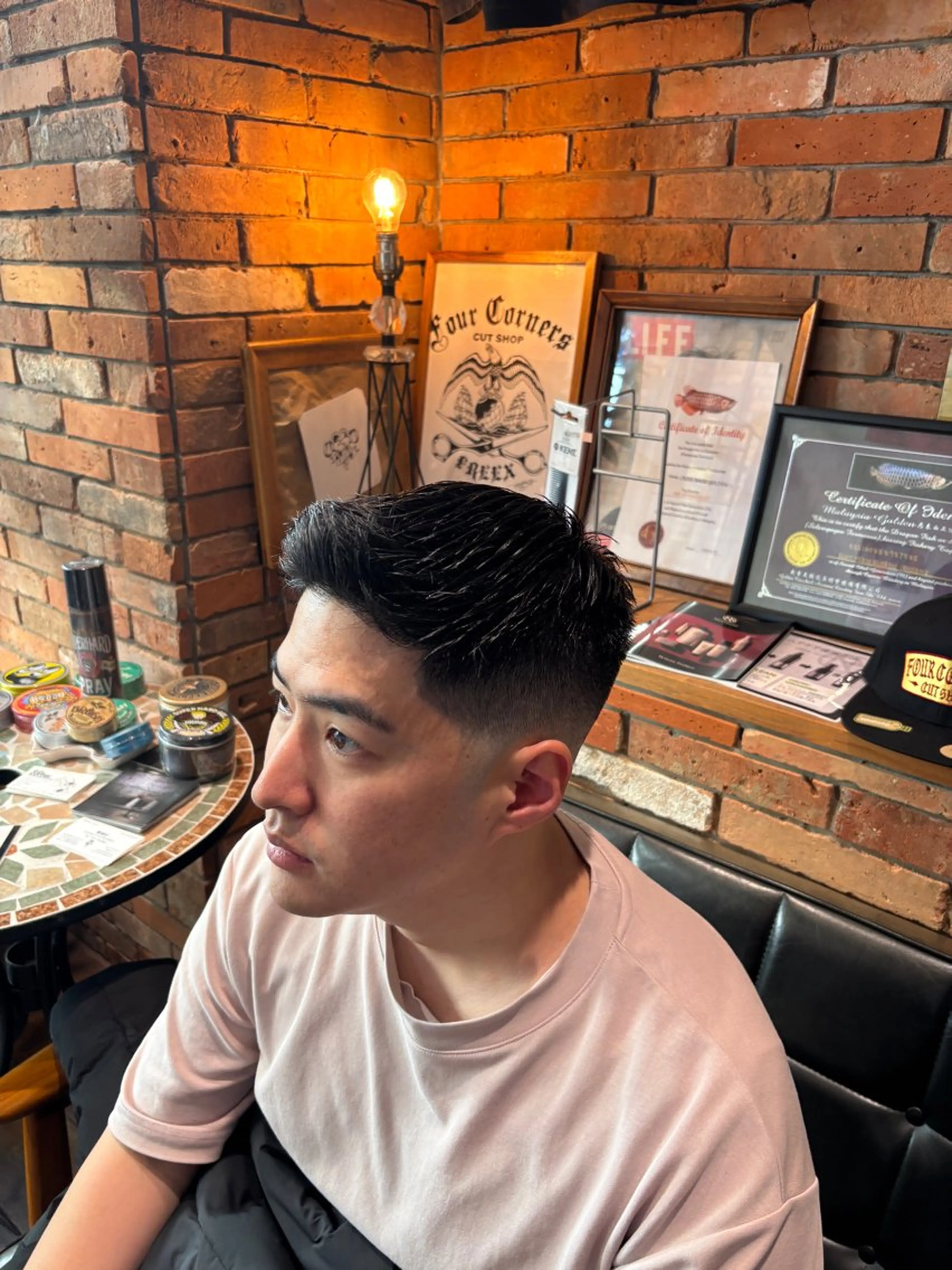 ショート フォーコーナーズカットショップ本店所属・設楽 カットモデル募集中のヘアスタイル