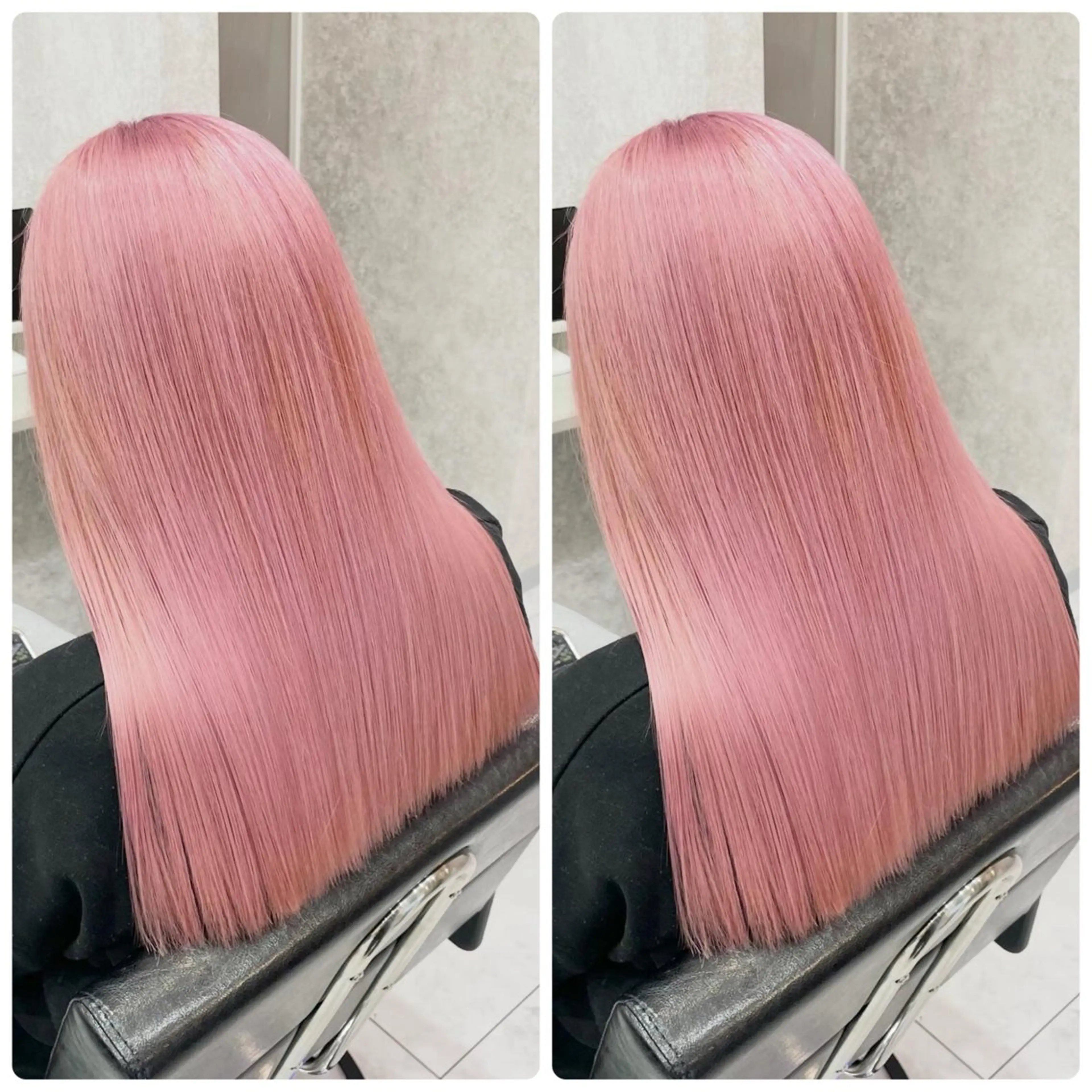 セミロング 🦋ハイトーン🦋 石山 希理🦋のヘアスタイル