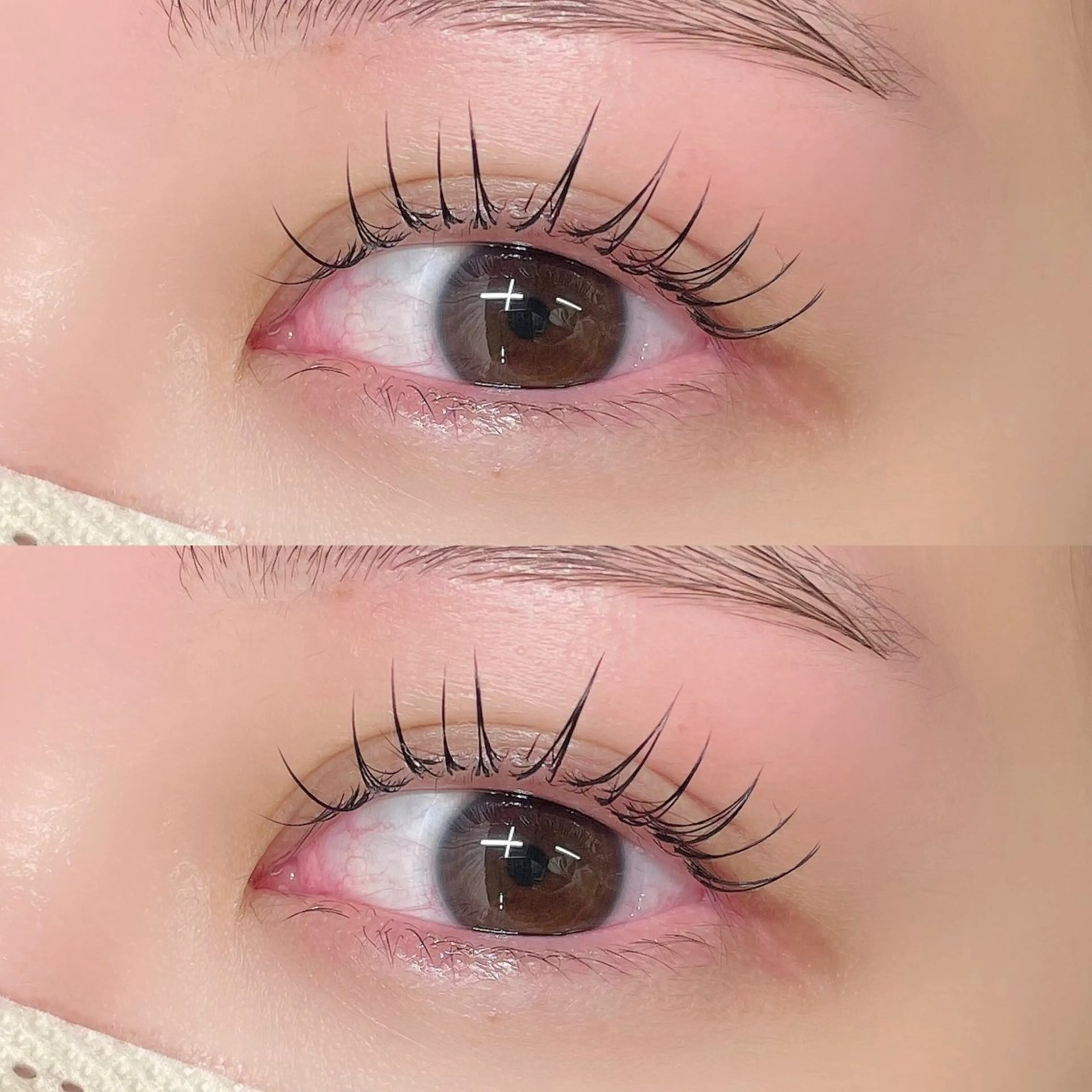 マツエク・マツパ マツエク LILY 猪瀬 ෆ‪ 上下エク/パリ/束感のマツエク・マツパデザイン