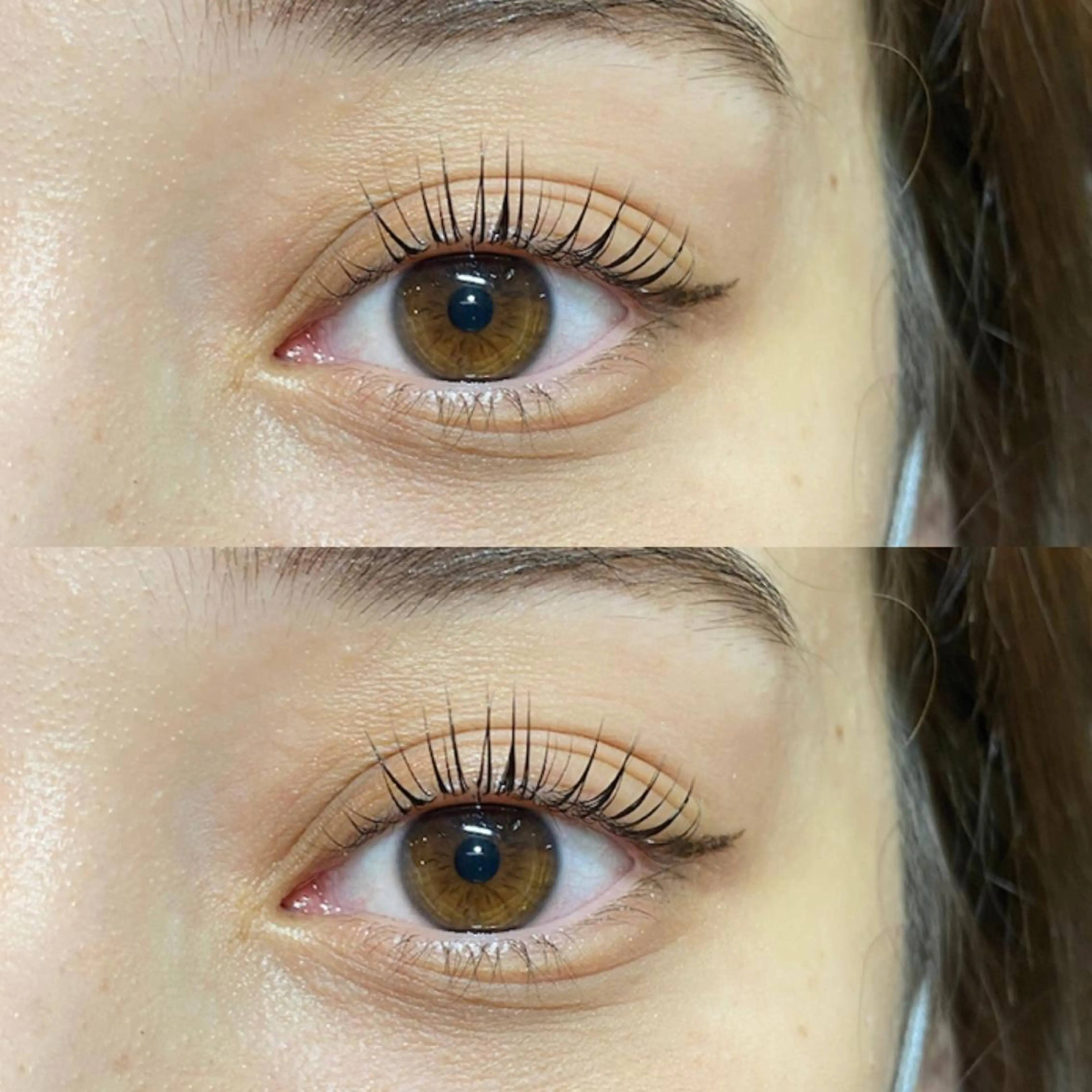 マツエク・マツパ 一重×まつ毛パーマ マツパ 千島 里歩のマツエク・マツパデザイン