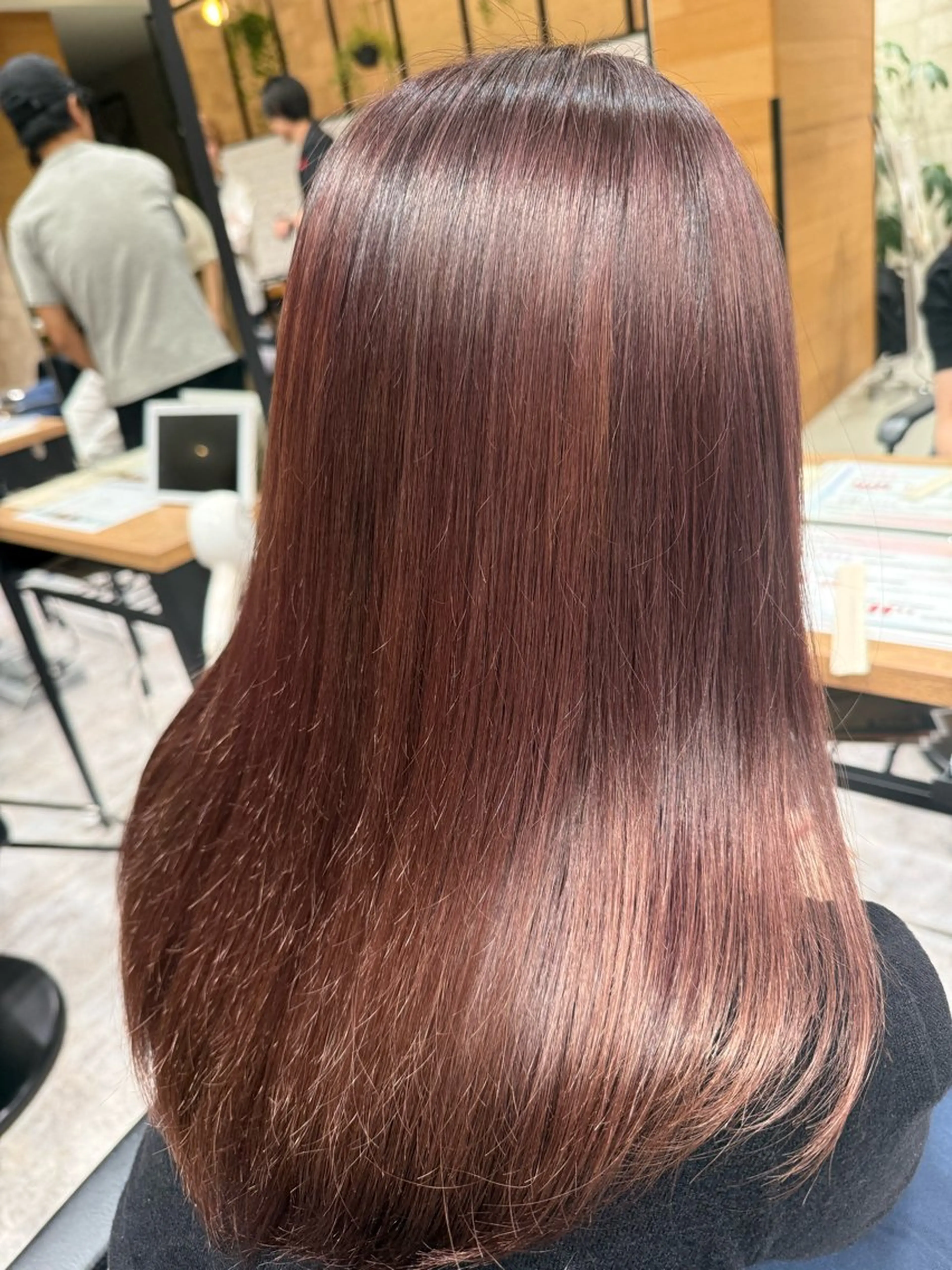 ミディアム カラー thec rioのヘアスタイル