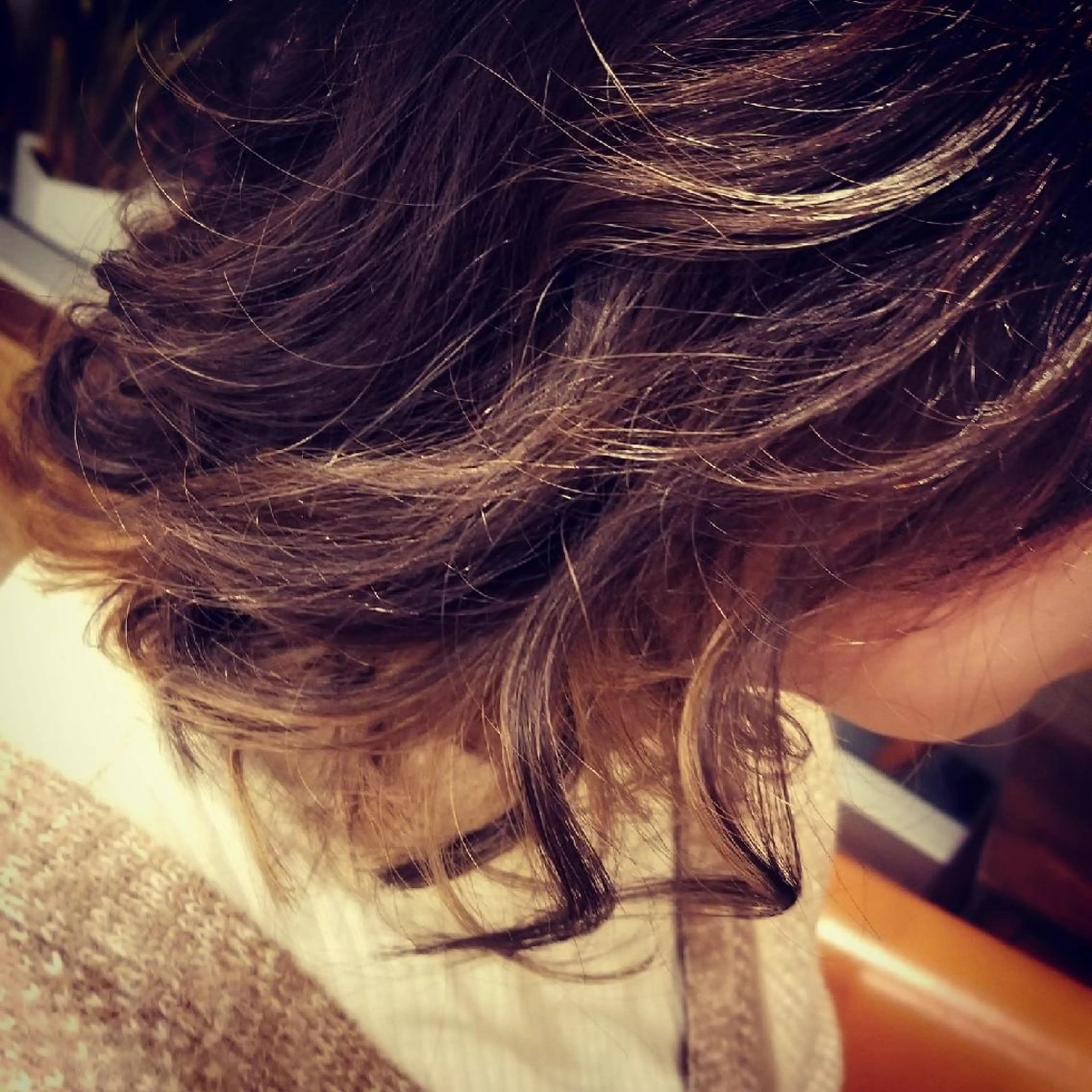 ショート カラー アディクシーカラー バレイヤージュ イルミナカラー 外国人風カラー レイヤーカット spa hair  ark 富井直美のヘアスタイル