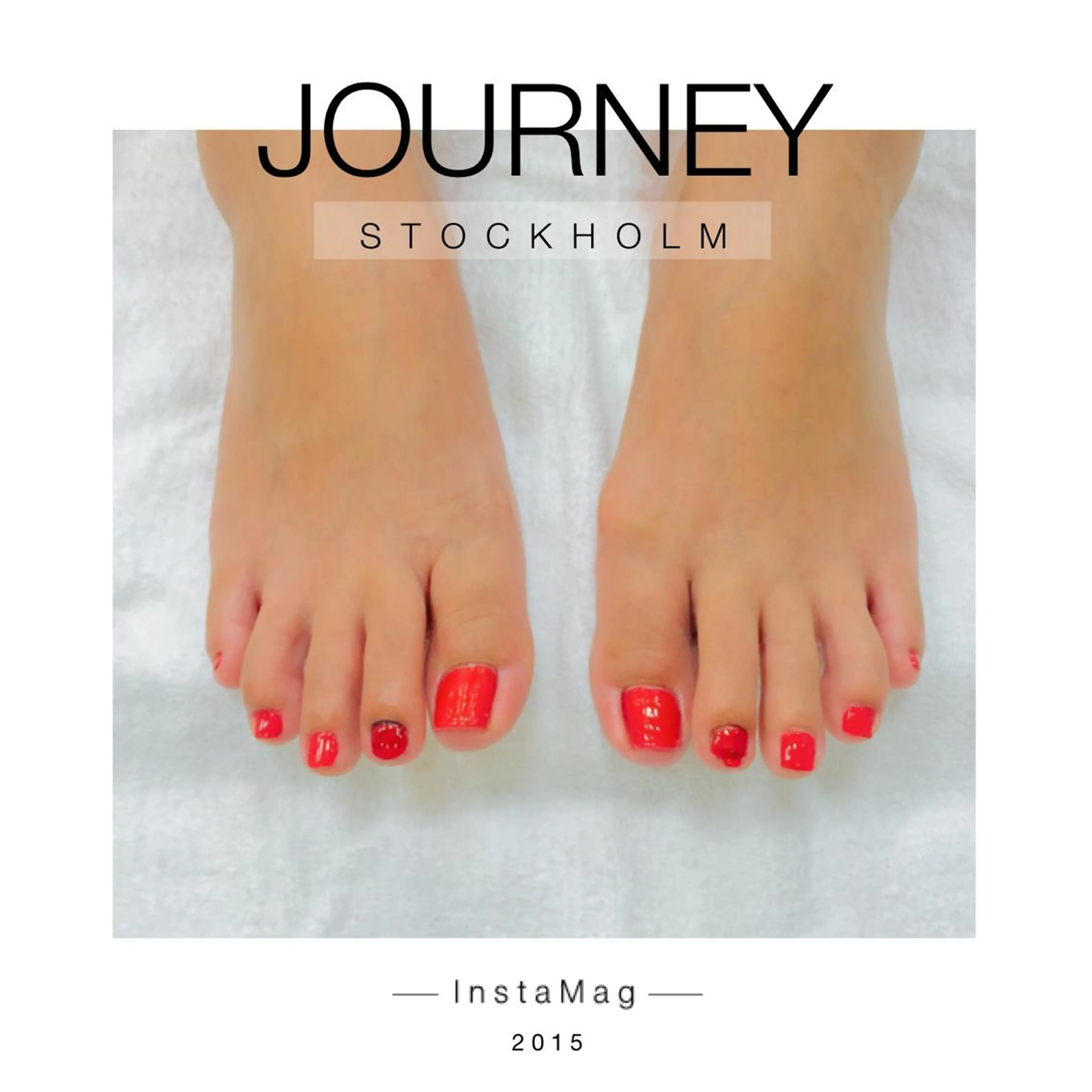 ネイル フットネイル 赤色 Ly   hair（リーヘア）所属・Lyhair🦊🎀 AKIのヘアスタイル