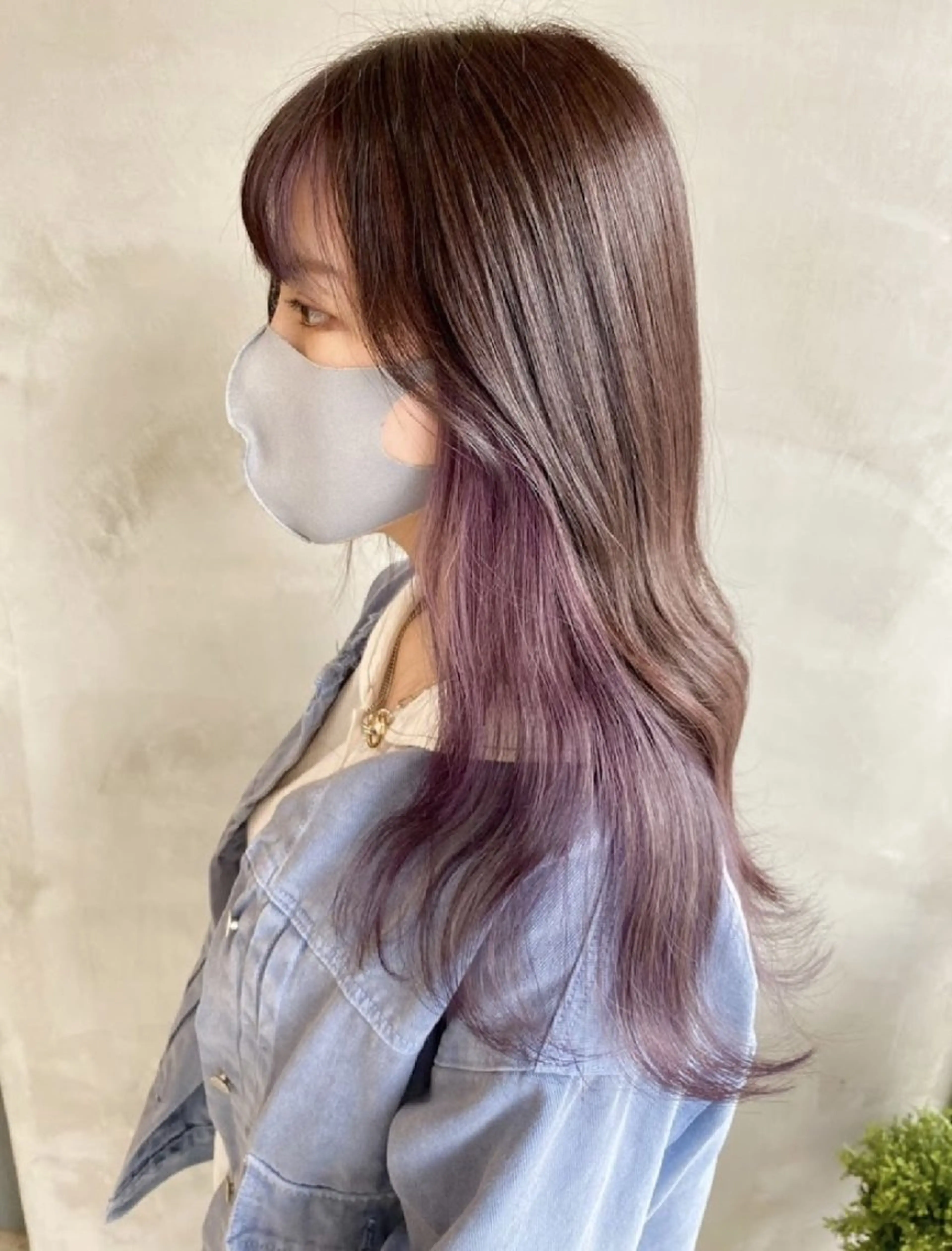 カラー ロング soen by HEADLIGHT 円山店所属・soen円山 榊󠄀原のヘアスタイル