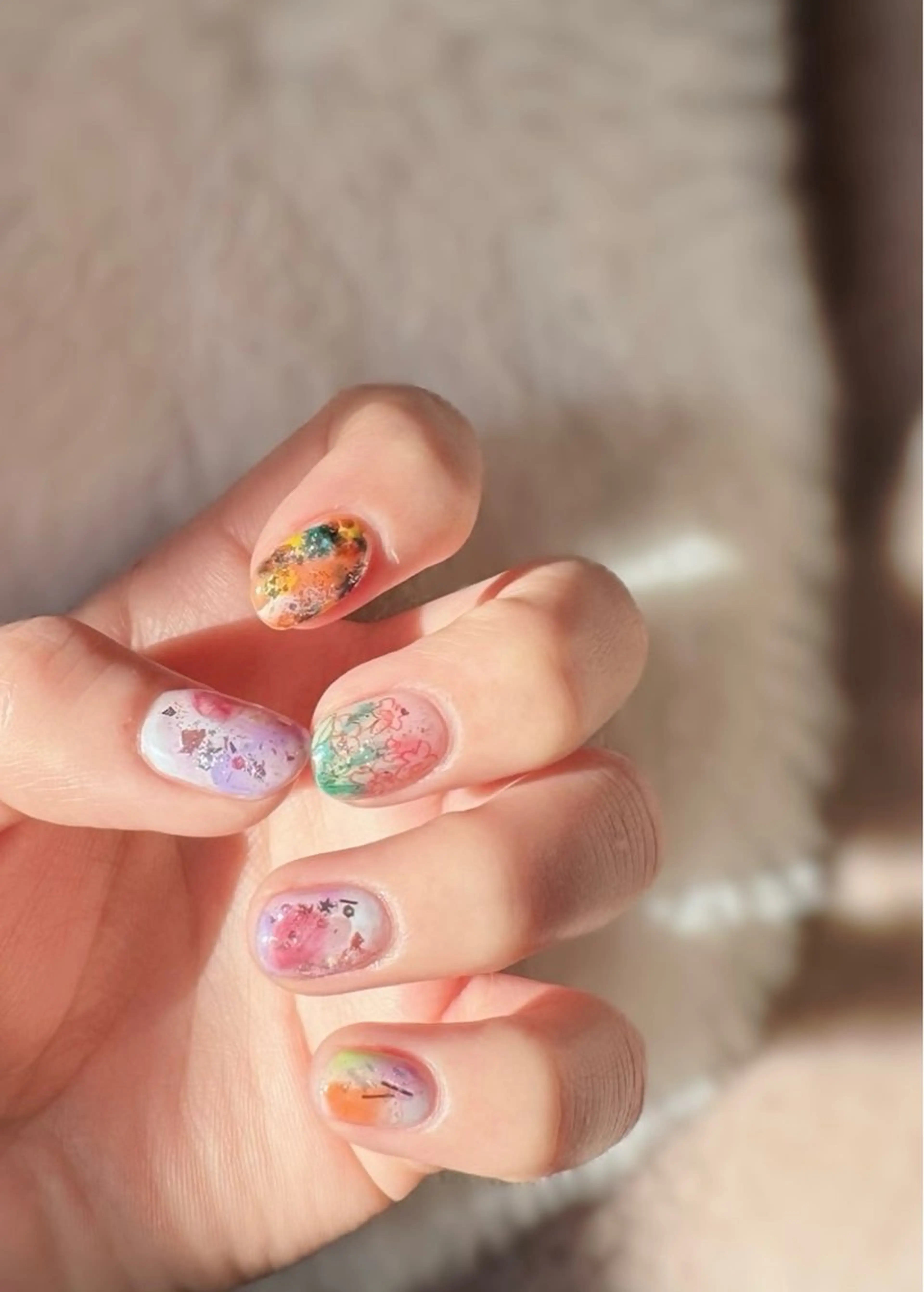 ネイル ハンドネイル w*ange nail所属・w*ange MAOのネイルデザイン