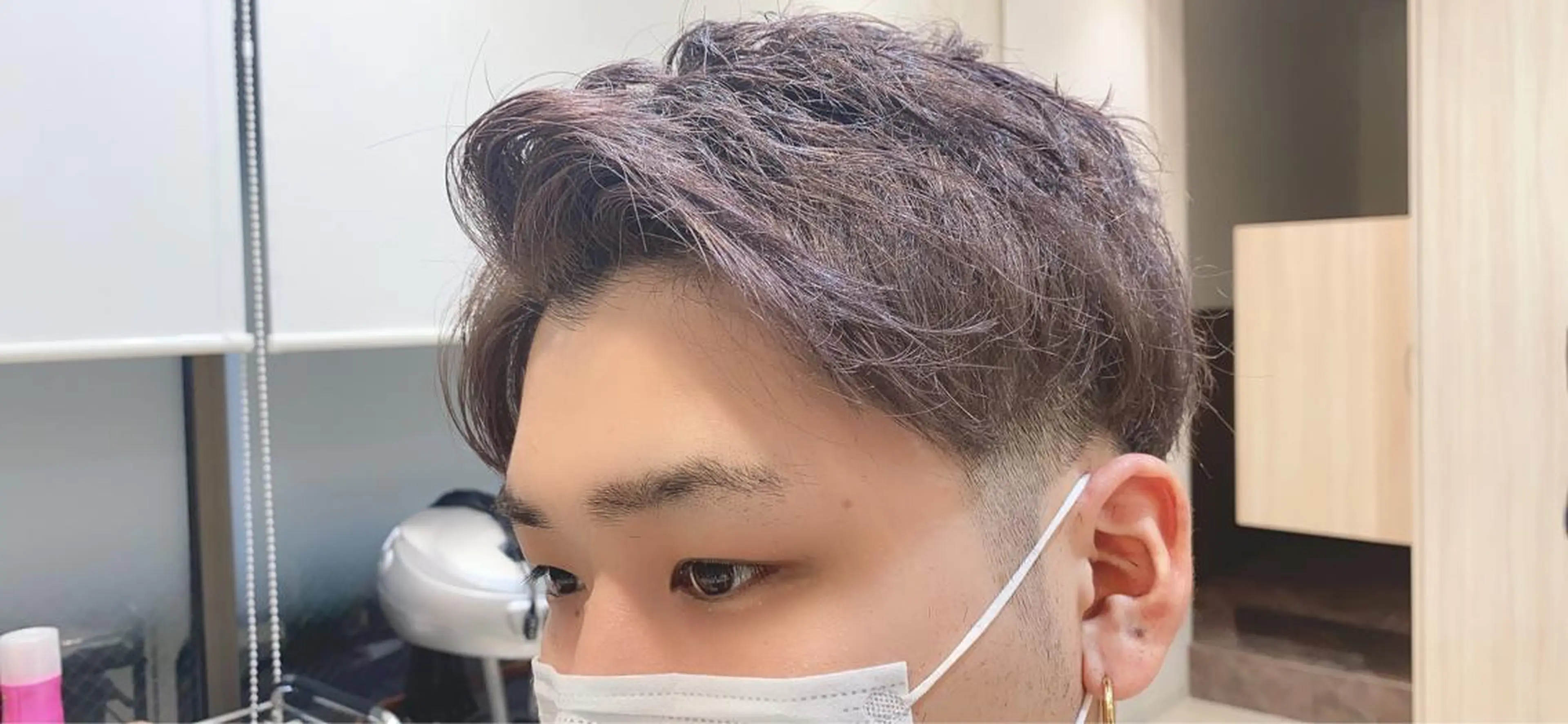 ショート カラー メンズ 髪質改善/茅ヶ崎 マツモト リョウのヘアスタイル