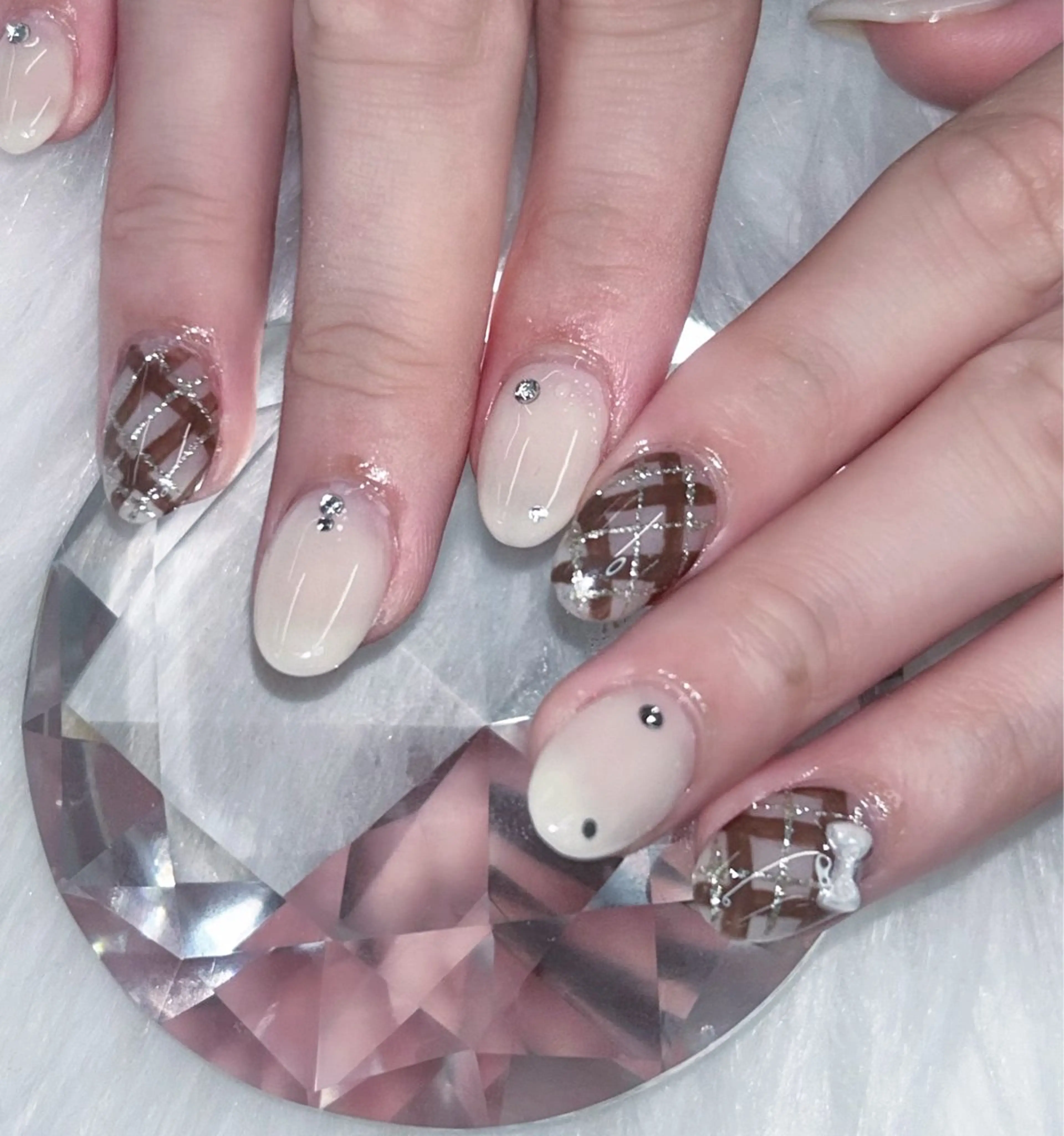 ネイル ハンドネイル ハンドケア Basic本厚木店 Mahiroᙏ̤̫͚のネイルデザイン