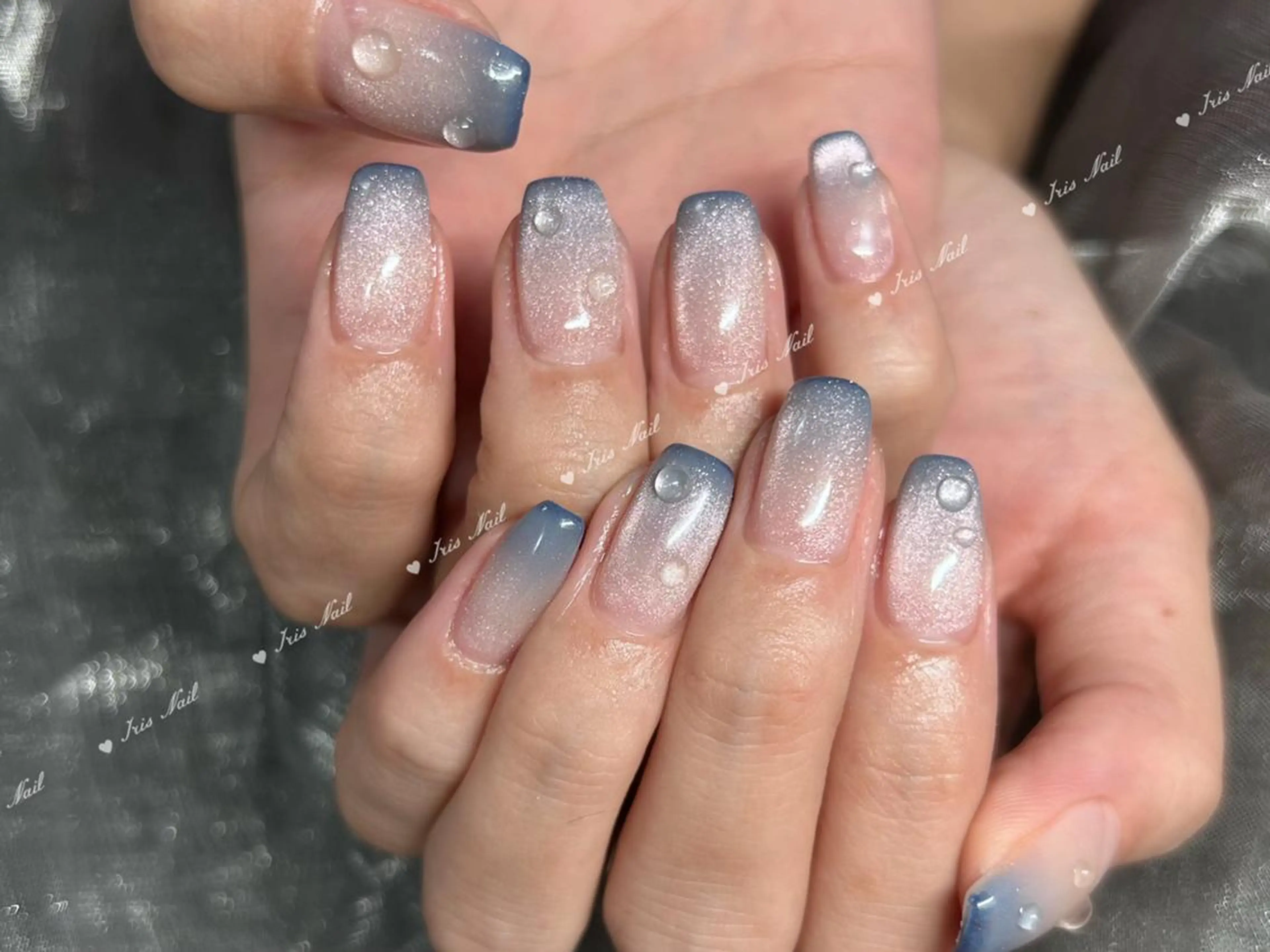 ネイル グラデーション ハンドネイル ハンドケア IRIS NAIL大塚のネイルデザイン