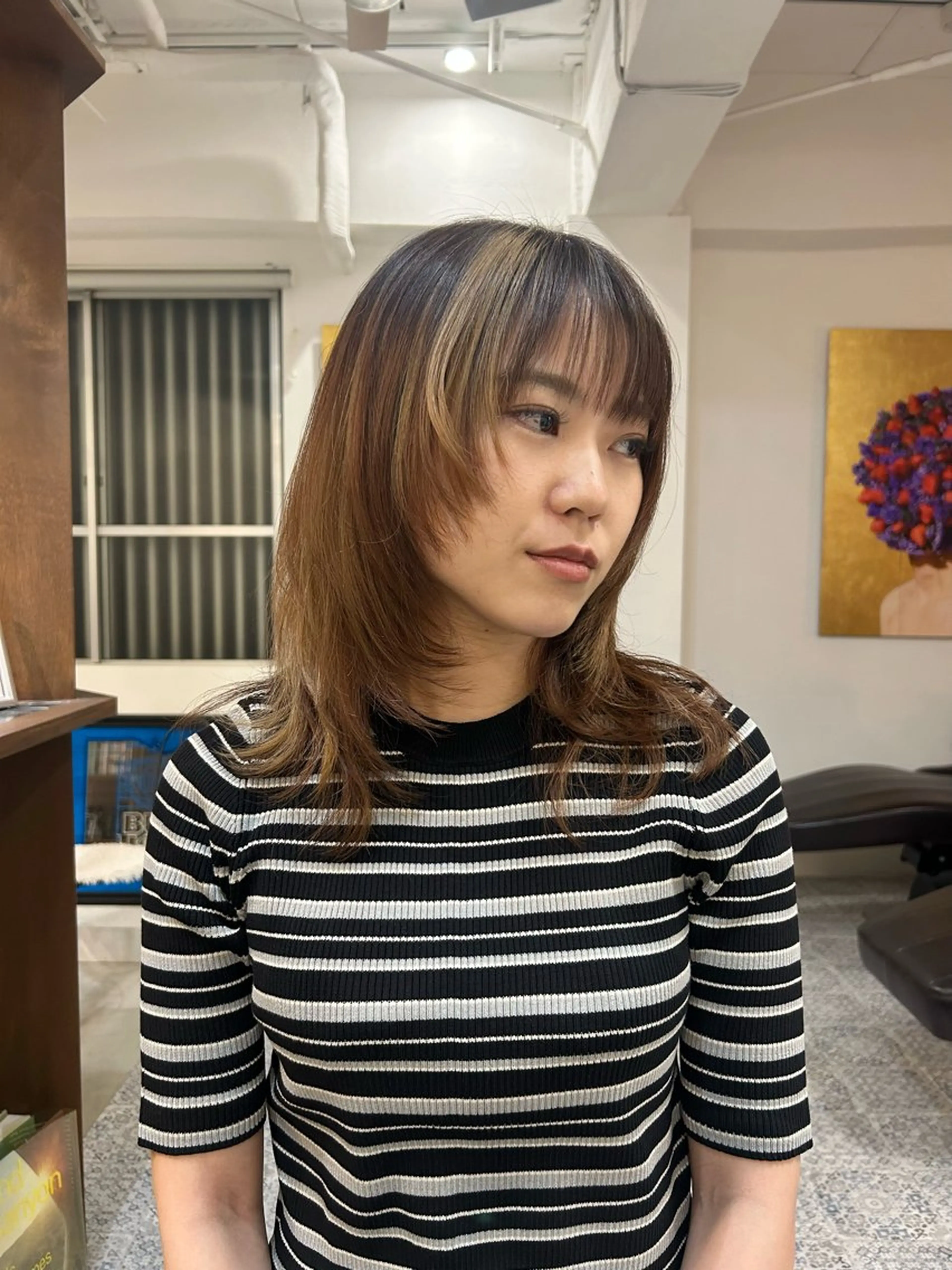 ロング ハイレイヤー レイヤーカット 透明感カラー🪽 mioのヘアスタイル