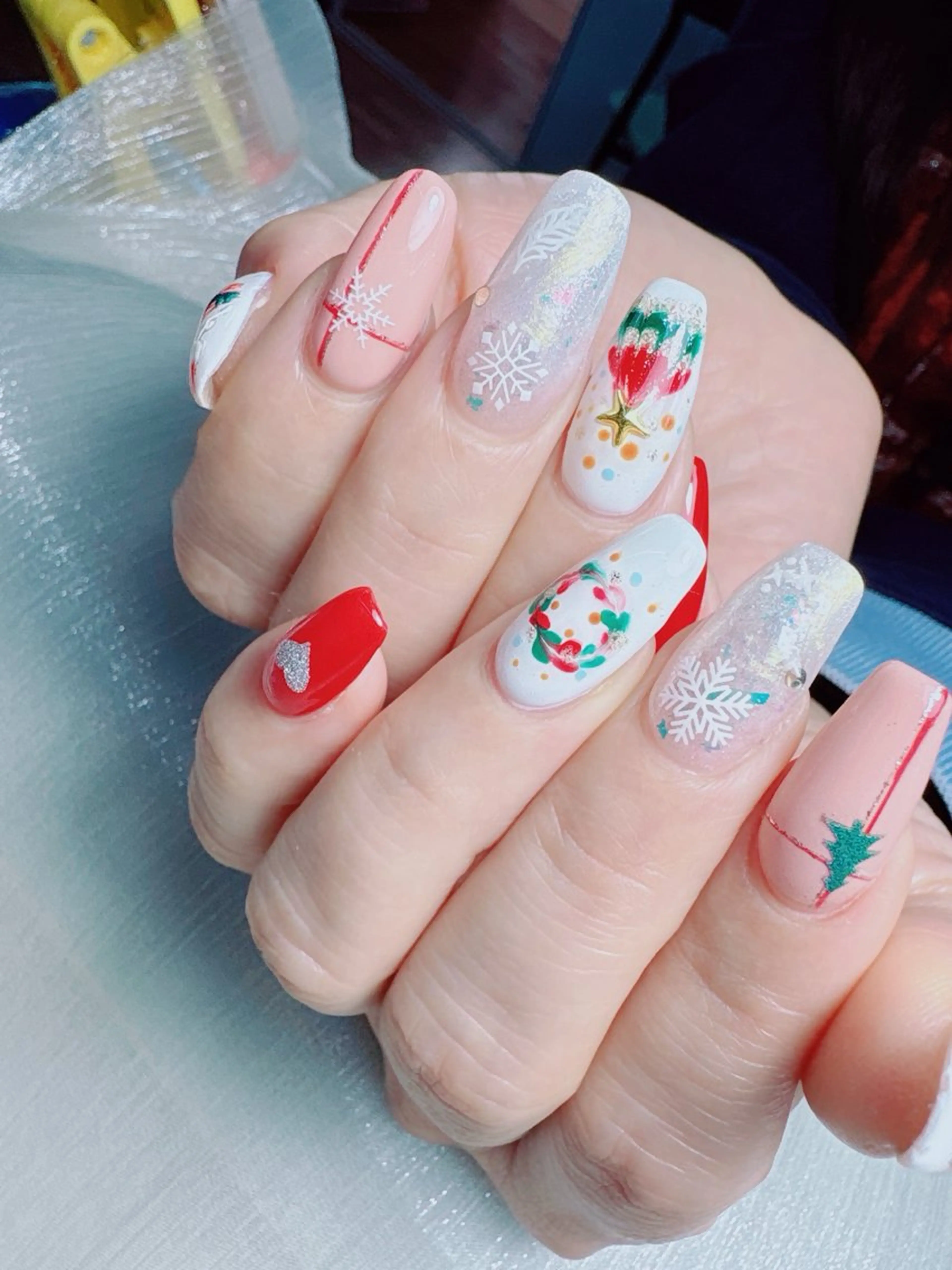 ネイル ハンドネイル Yuxi Beauty salon 【ユーシィー ビューティ サロン】所属・ユーシーネイルサロン 池田公園店のネイルデザイン