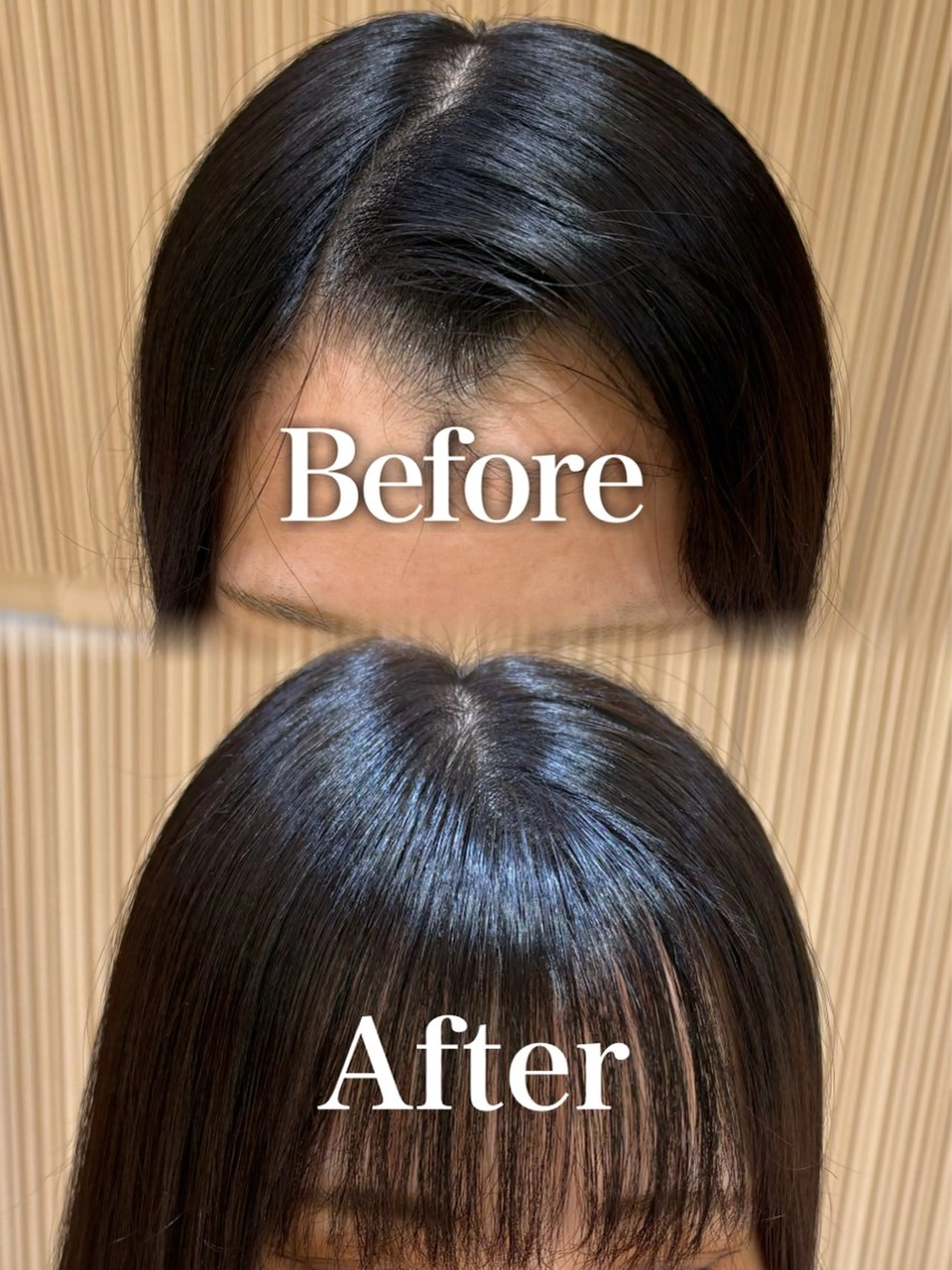 〖前髪の生え癖、分かれ癖がある方に大人気🌈〗クロスパーマ✨️の写真