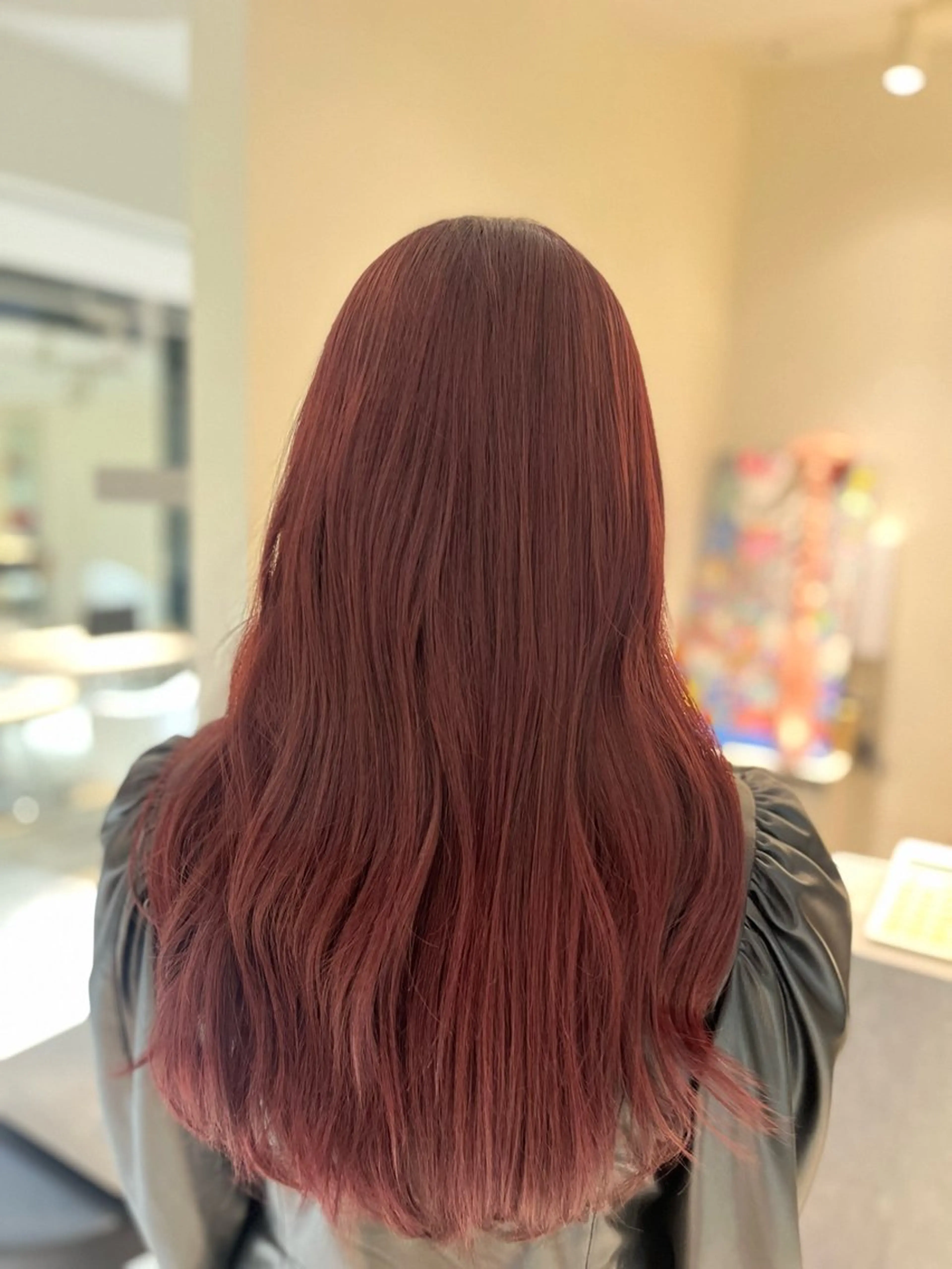 セミロング 髪質改善 ヘアカラー ♥️透明感×抜け感 ベージュ/佑珠♥️のヘアスタイル