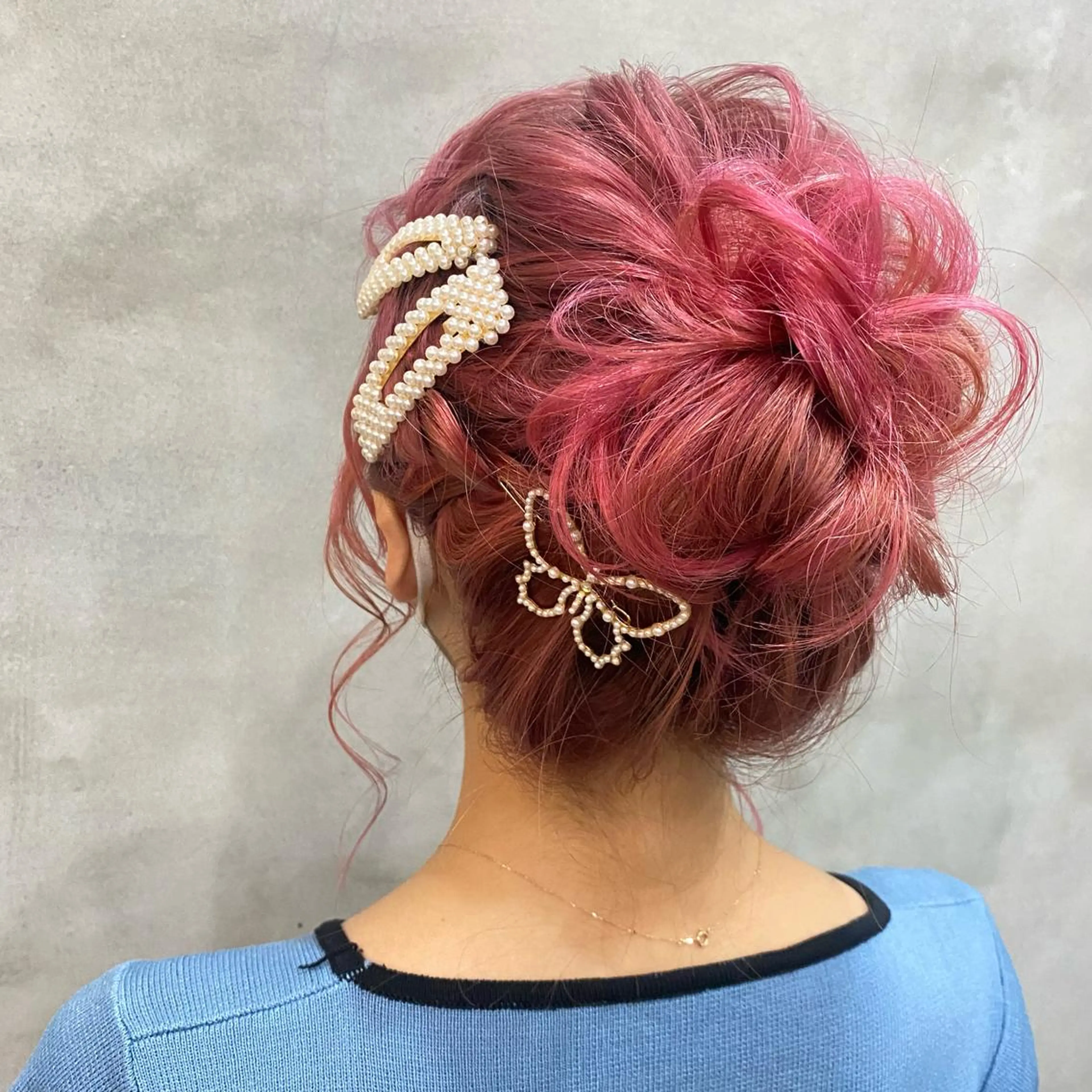 セミロング まつパ・ヘアセット ♡Chinami♡のマツエク・マツパデザイン