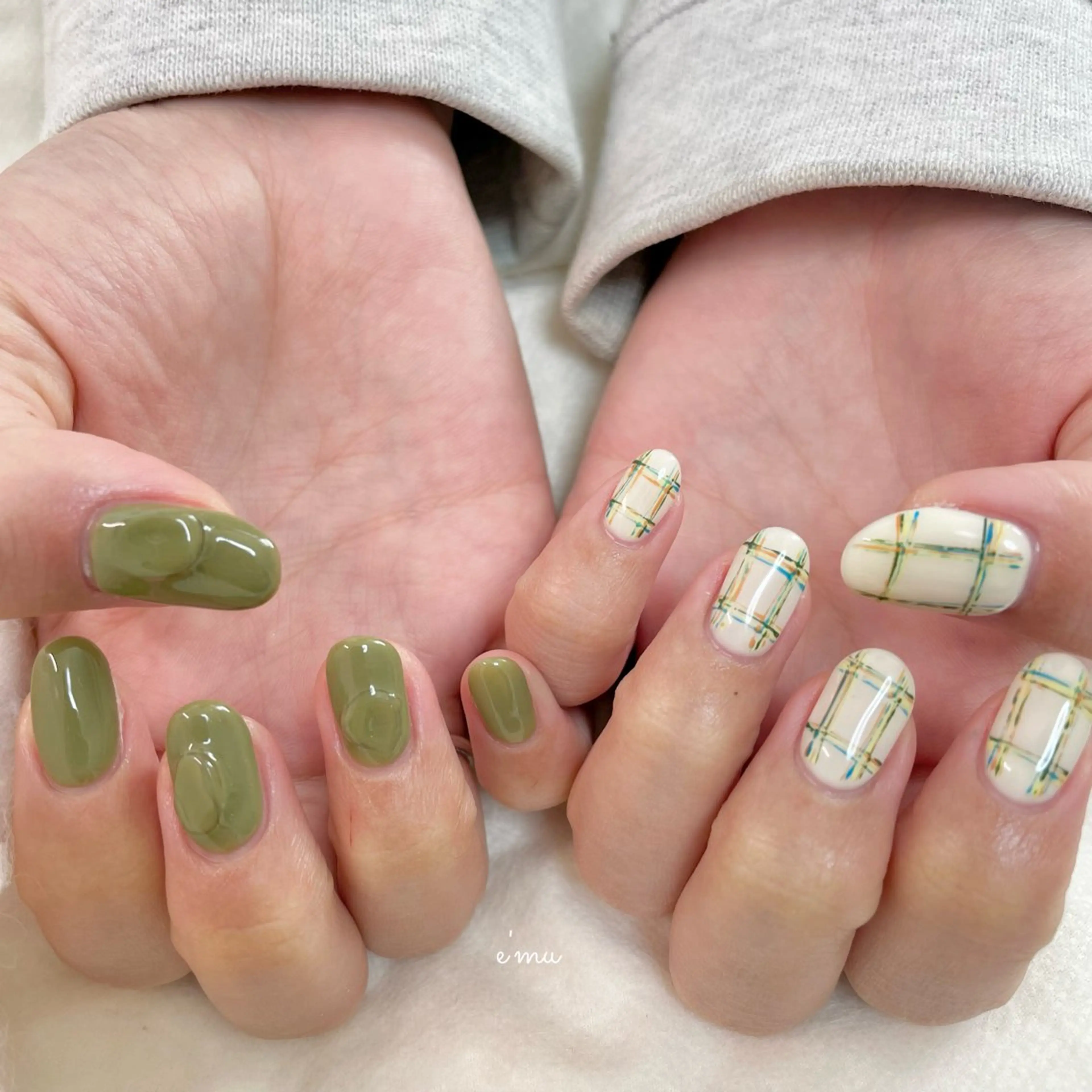 ネイル ハンドネイル nail salon e'mu💐のネイルデザイン