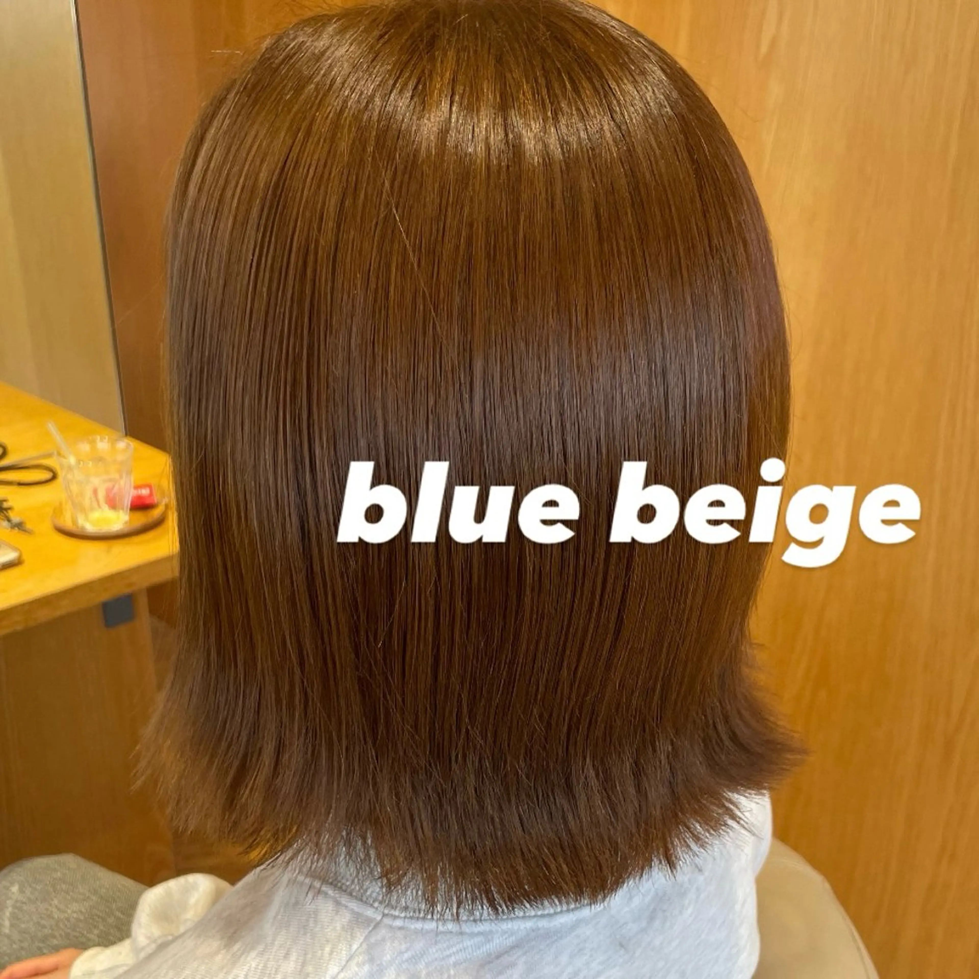 ミディアム カラー ちほ /ボブスタイルのヘアスタイル