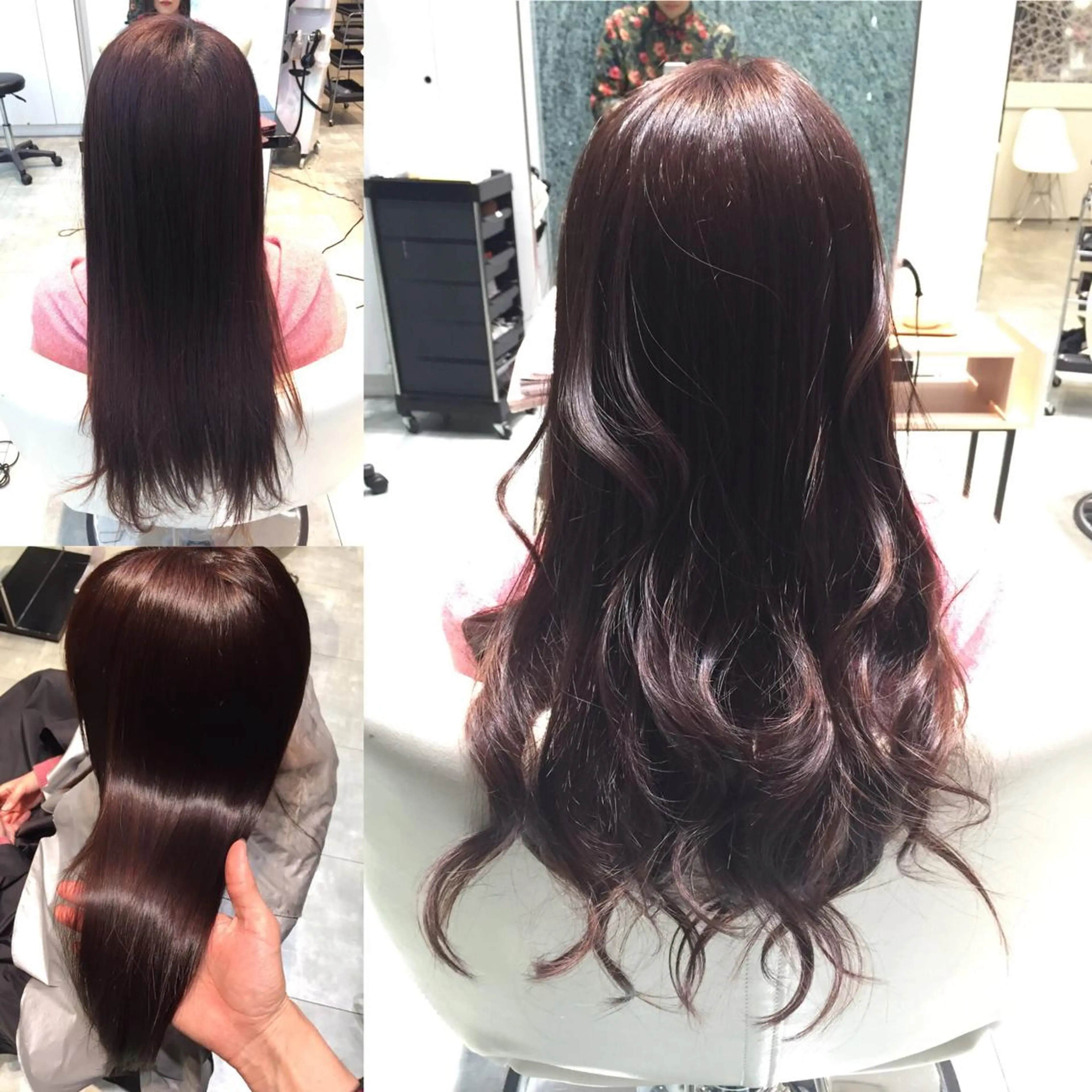 ミディアム セミロング ロング カラー Re:ta KANZOのヘアスタイル