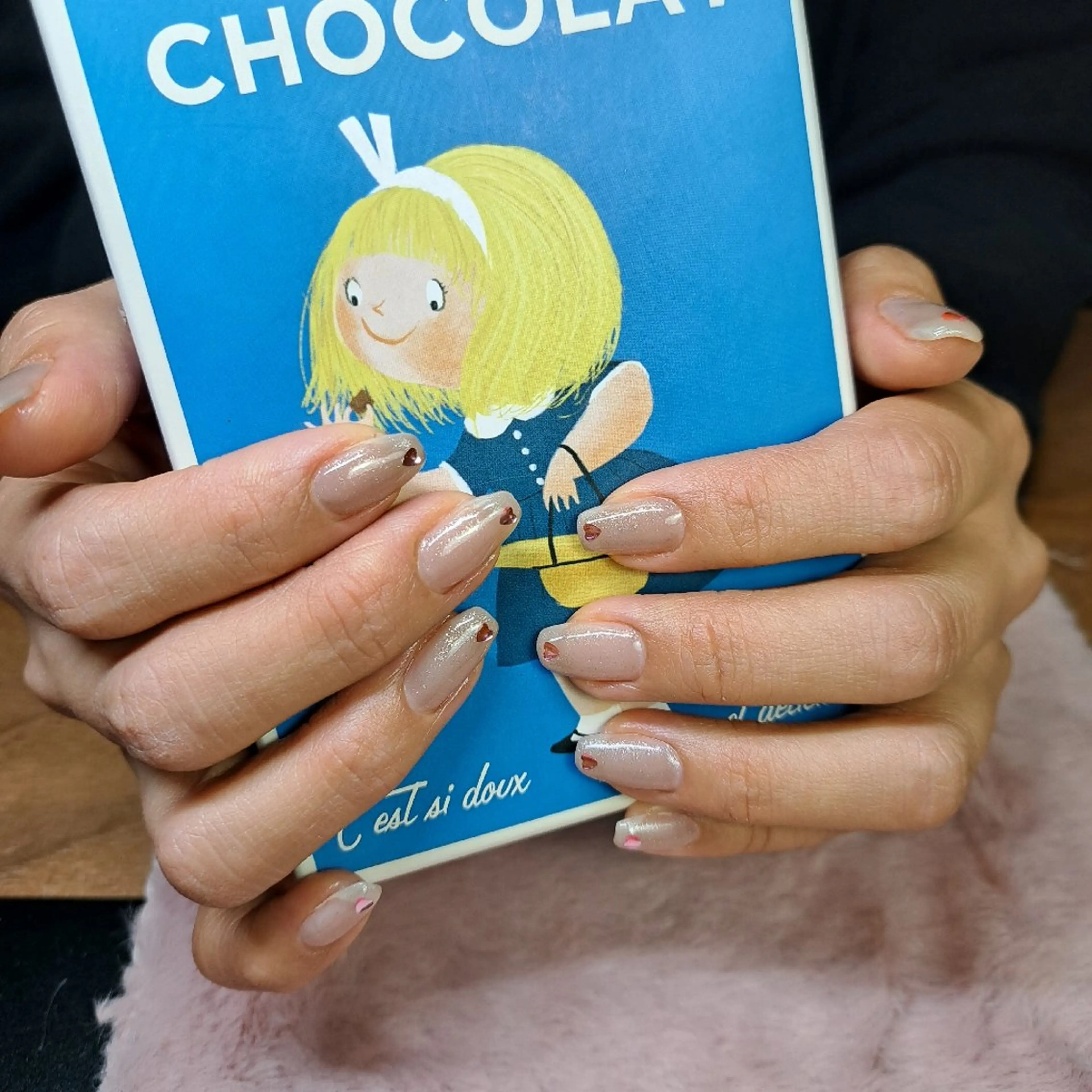 ネイル バレンタイン HAYASHI  Nのネイルデザイン