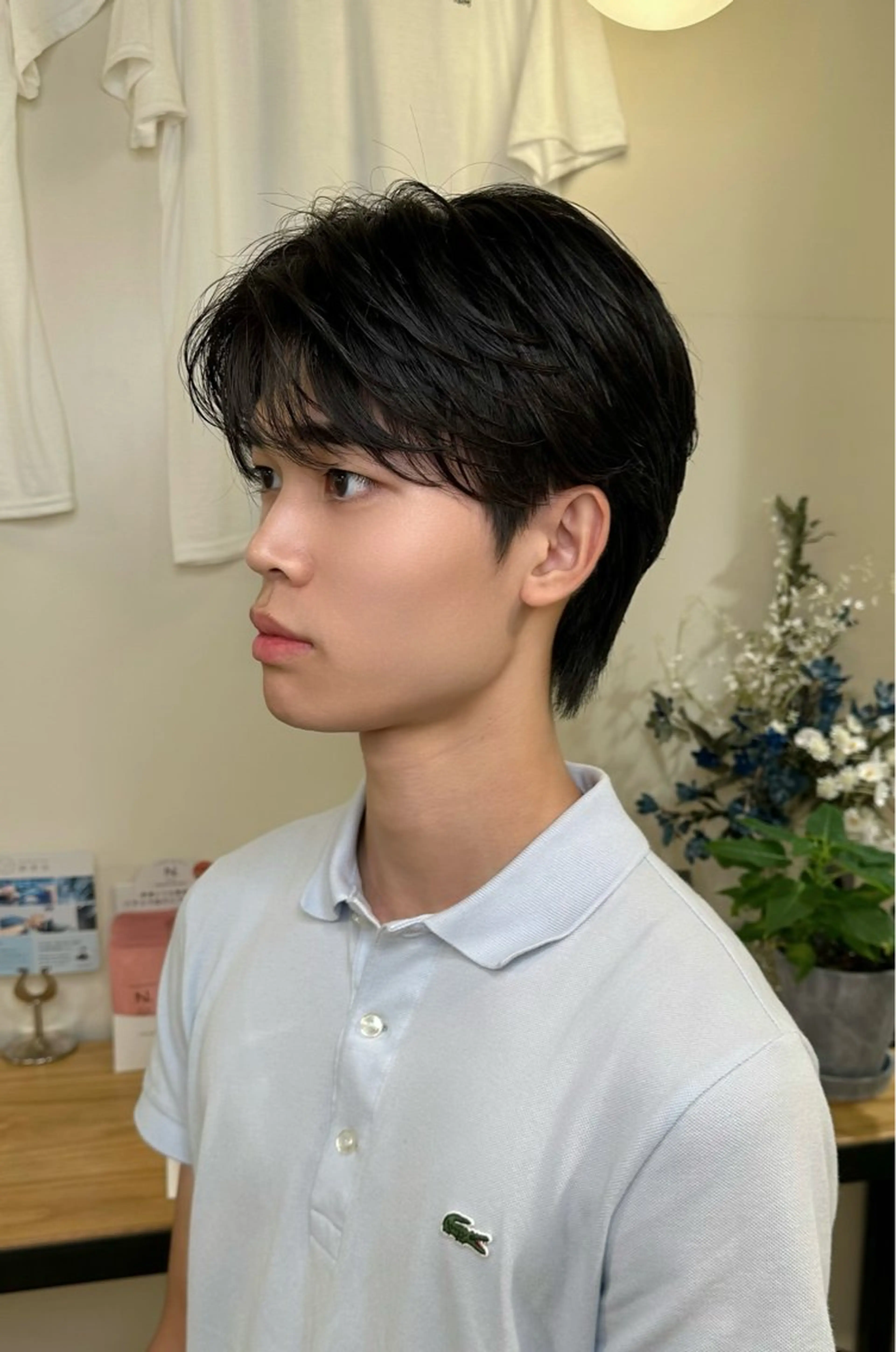 メンズ センターパート PISM 銀座所属・大野 颯平のヘアスタイル