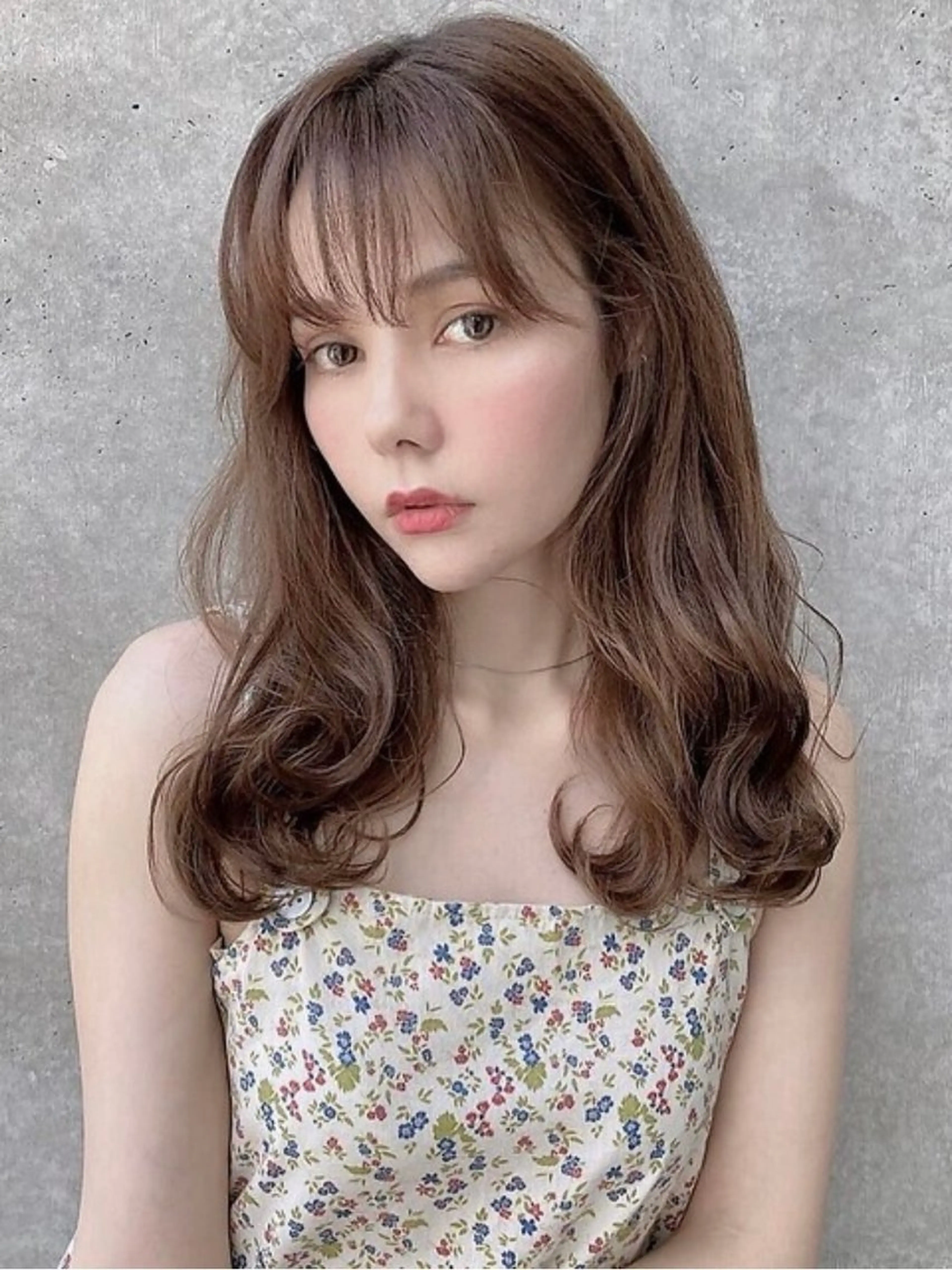 【当日限定】前髪カット+フルカラー+トリートメントの写真