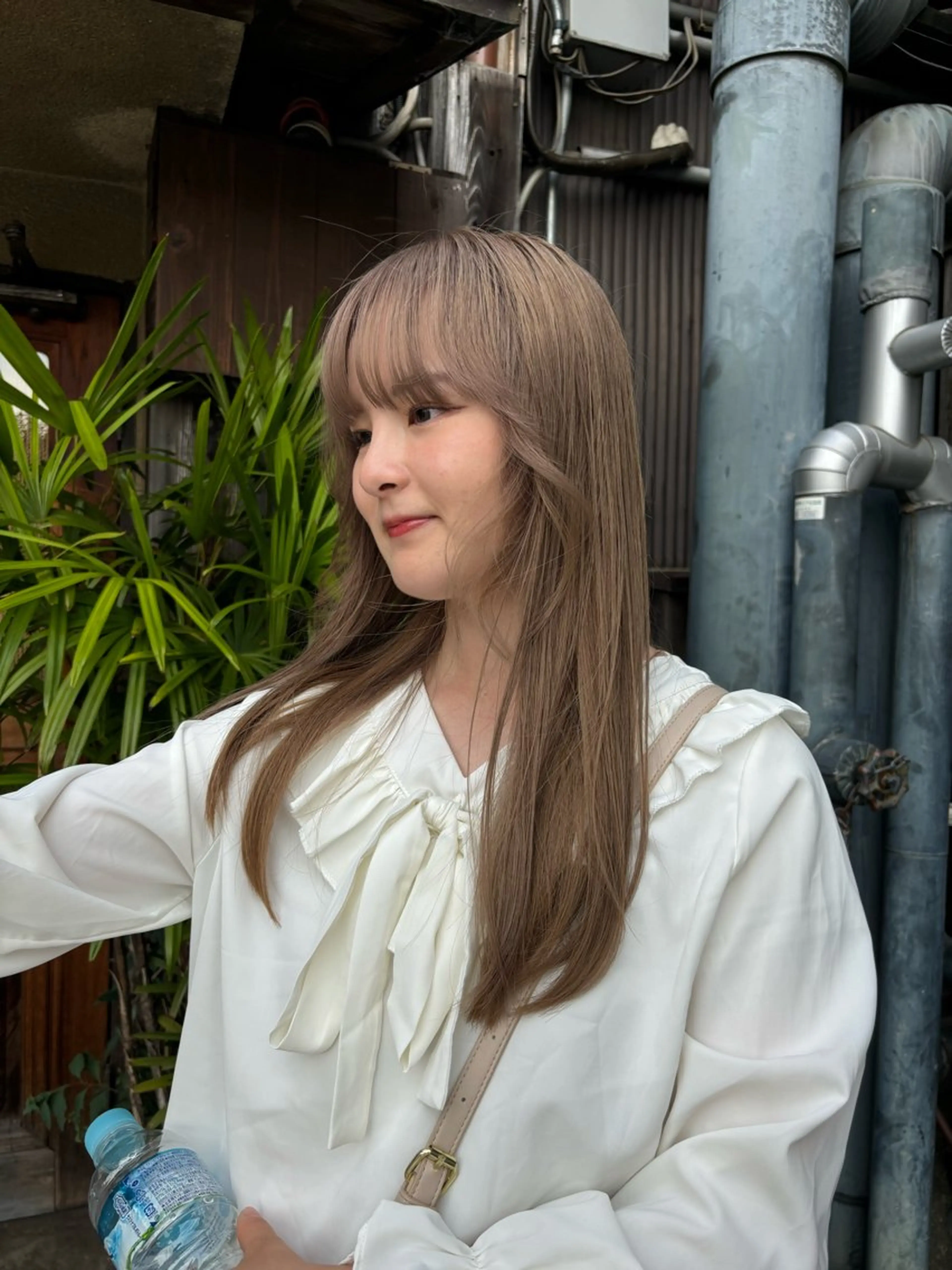 セミロング カラー 松村明門/メンズ カット/メンズパーマのヘアスタイル