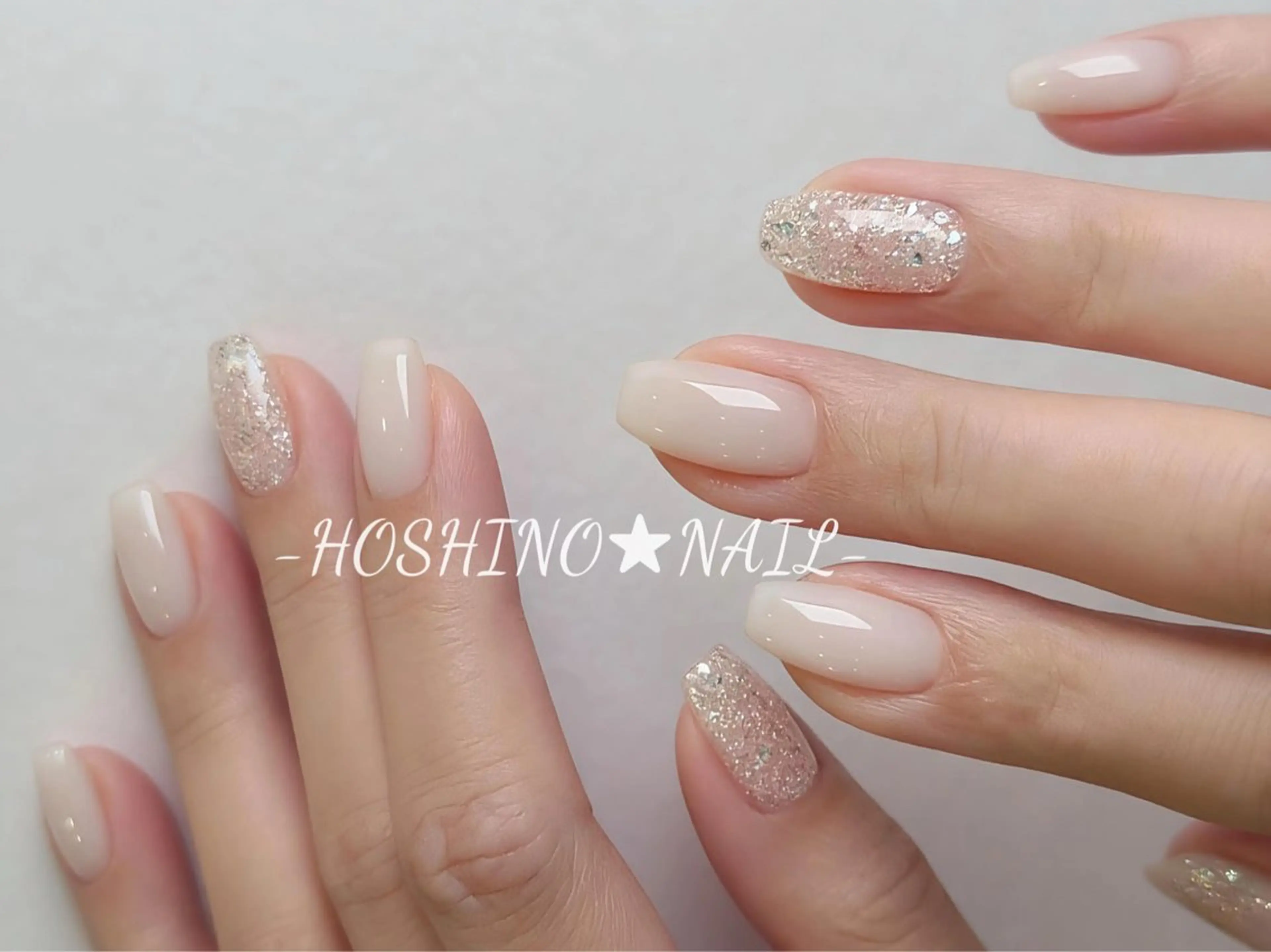 ネイル オーロラネイル チークネイル ドット フットネイル フレンチネイル ハンドネイル ハンドケア ★HOSHINO NAIL★新宿店のネイルデザイン