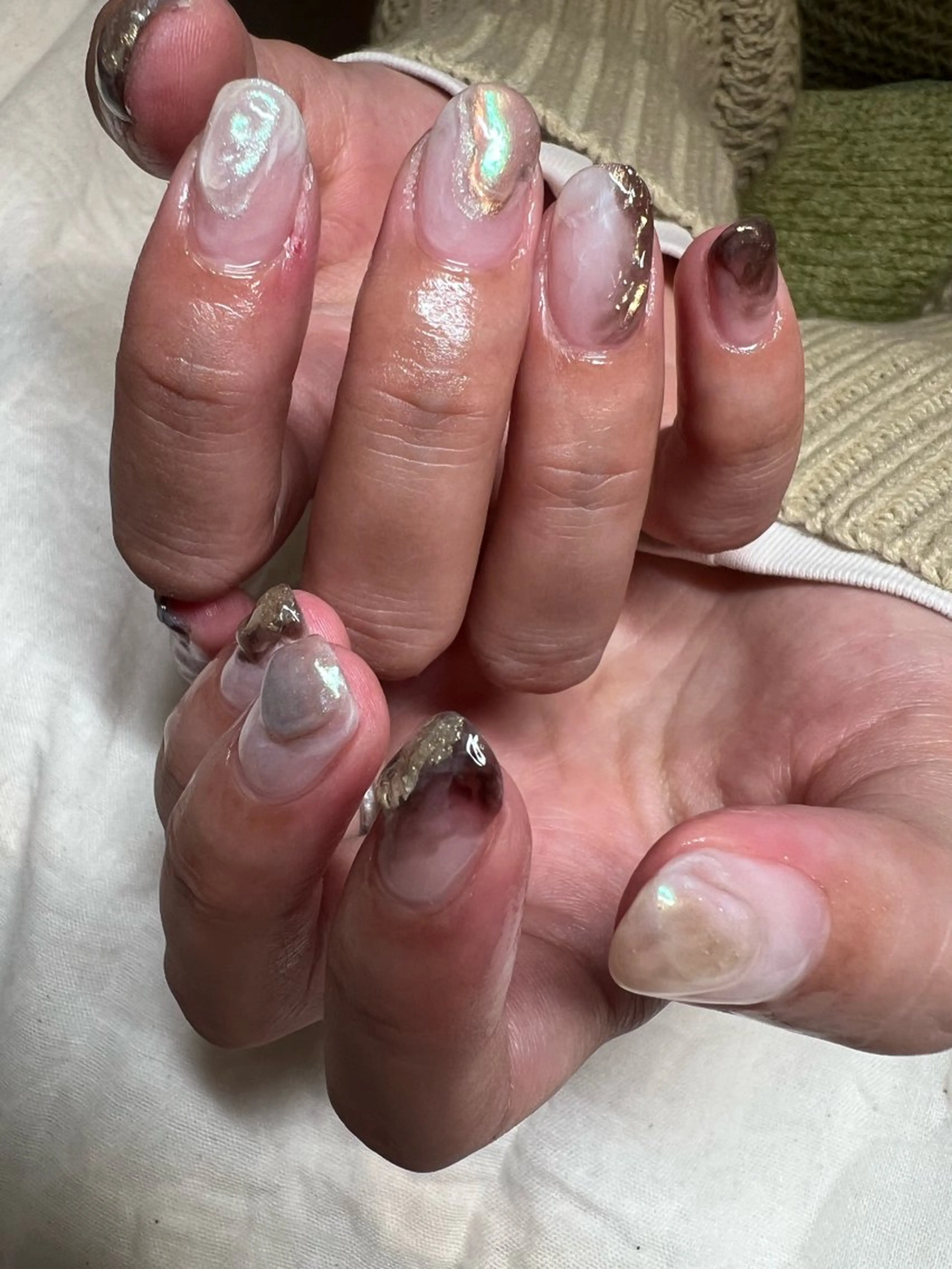 ネイル ハンドネイル Ajuga. 太田 さやかのネイルデザイン