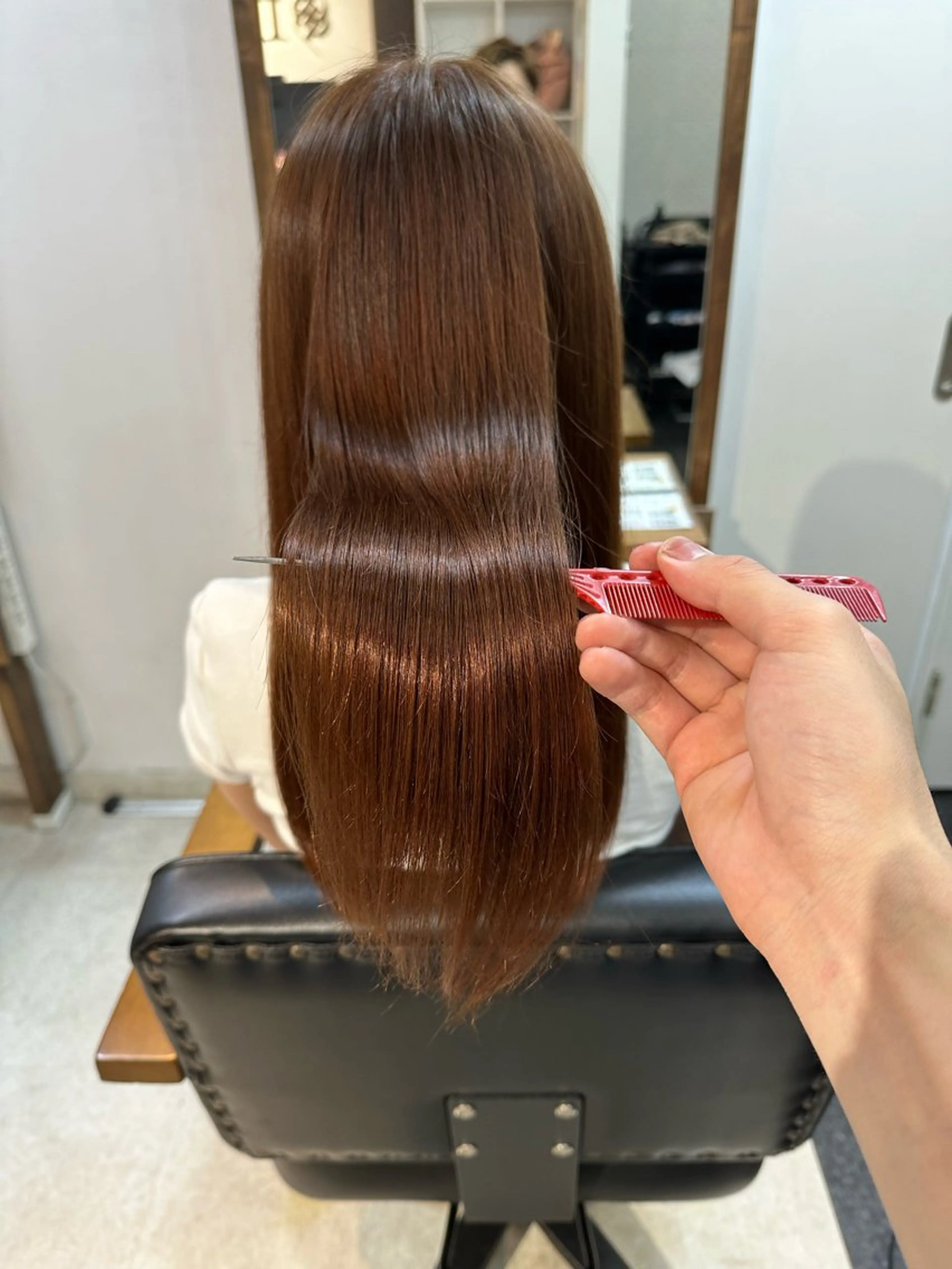 セミロング 坪井 拓海のヘアスタイル