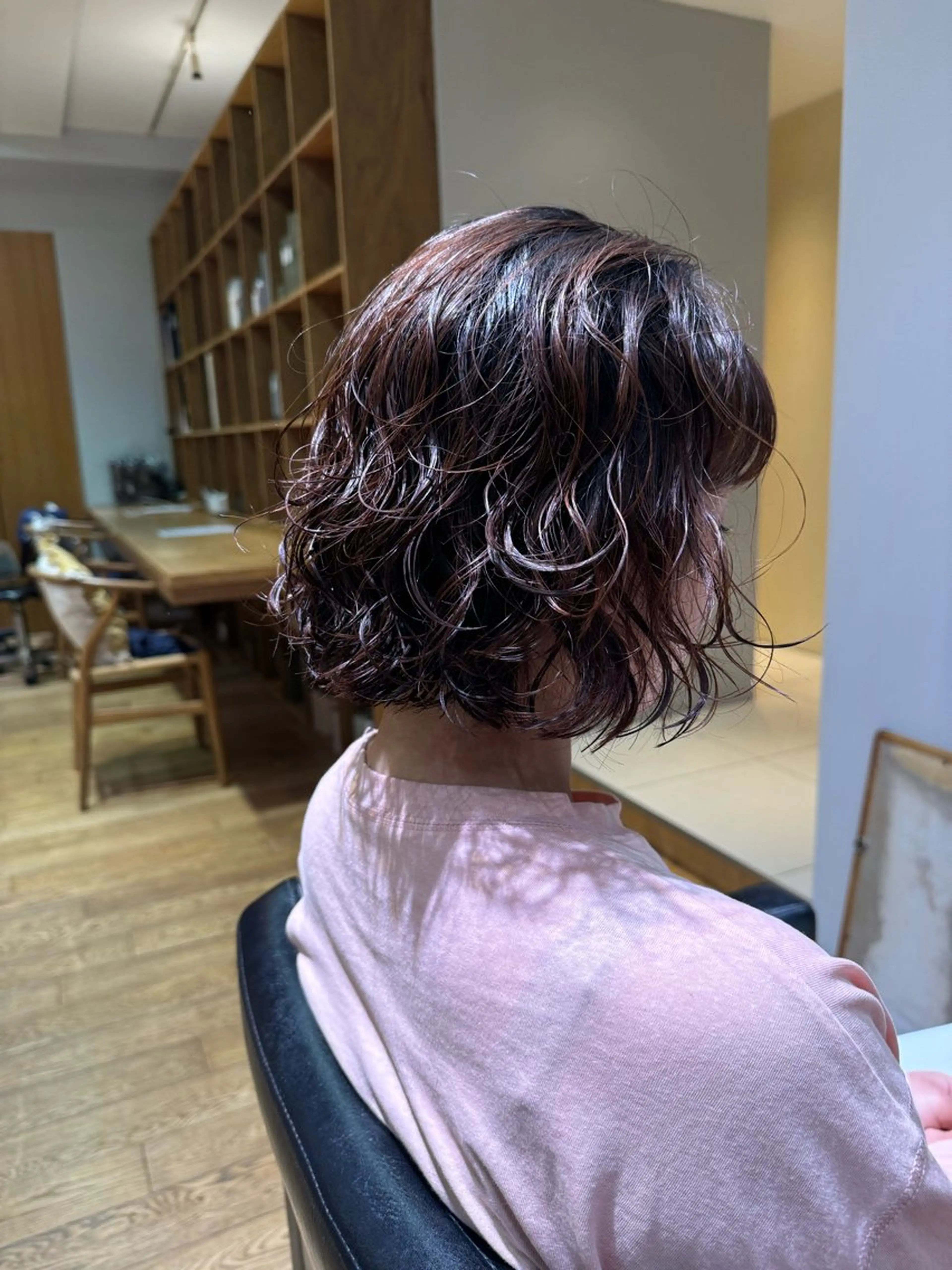 ショート パーマ カット パーマ トリートメント ボブ/ショート 吉田竣のヘアスタイル