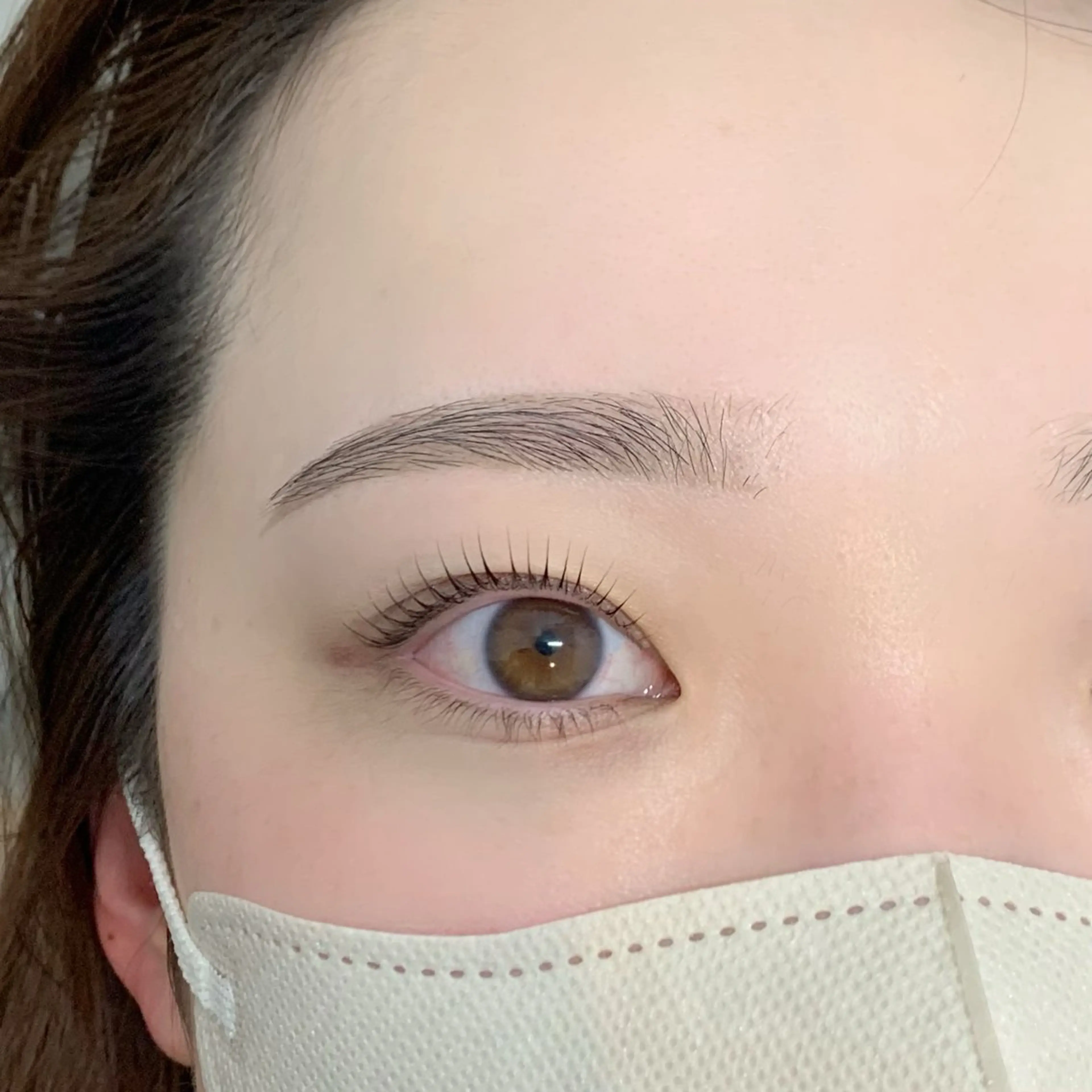 マツエク・マツパ 束感まつ毛 Cカール 韓国風マツエク Lカール まつげパーマ マツパ ohime 新宿店 natsumiのマツエク・マツパデザイン