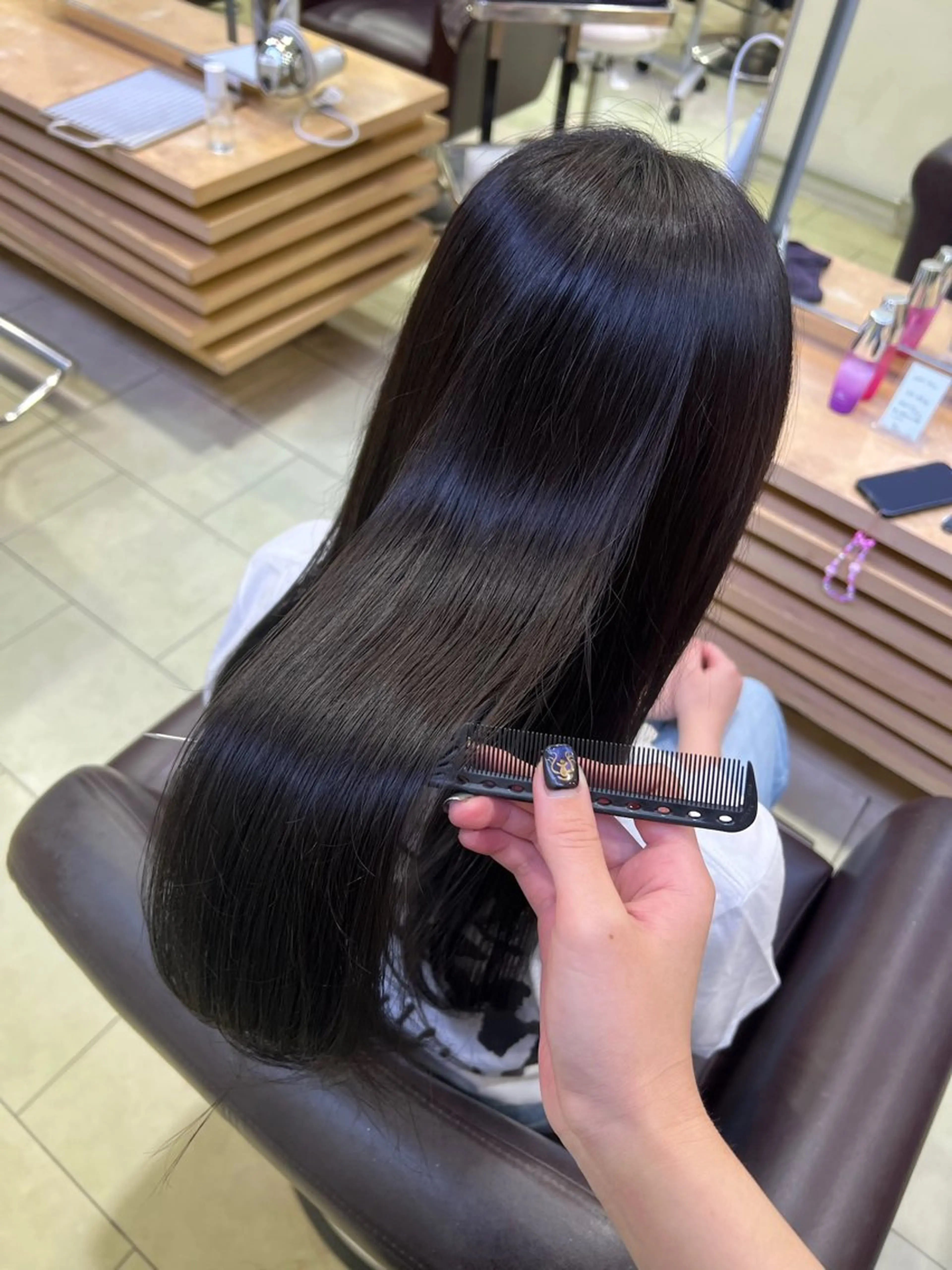 カラー ヘアカラー 艶カラー/eye 🫧ྀི/栞のヘアスタイル