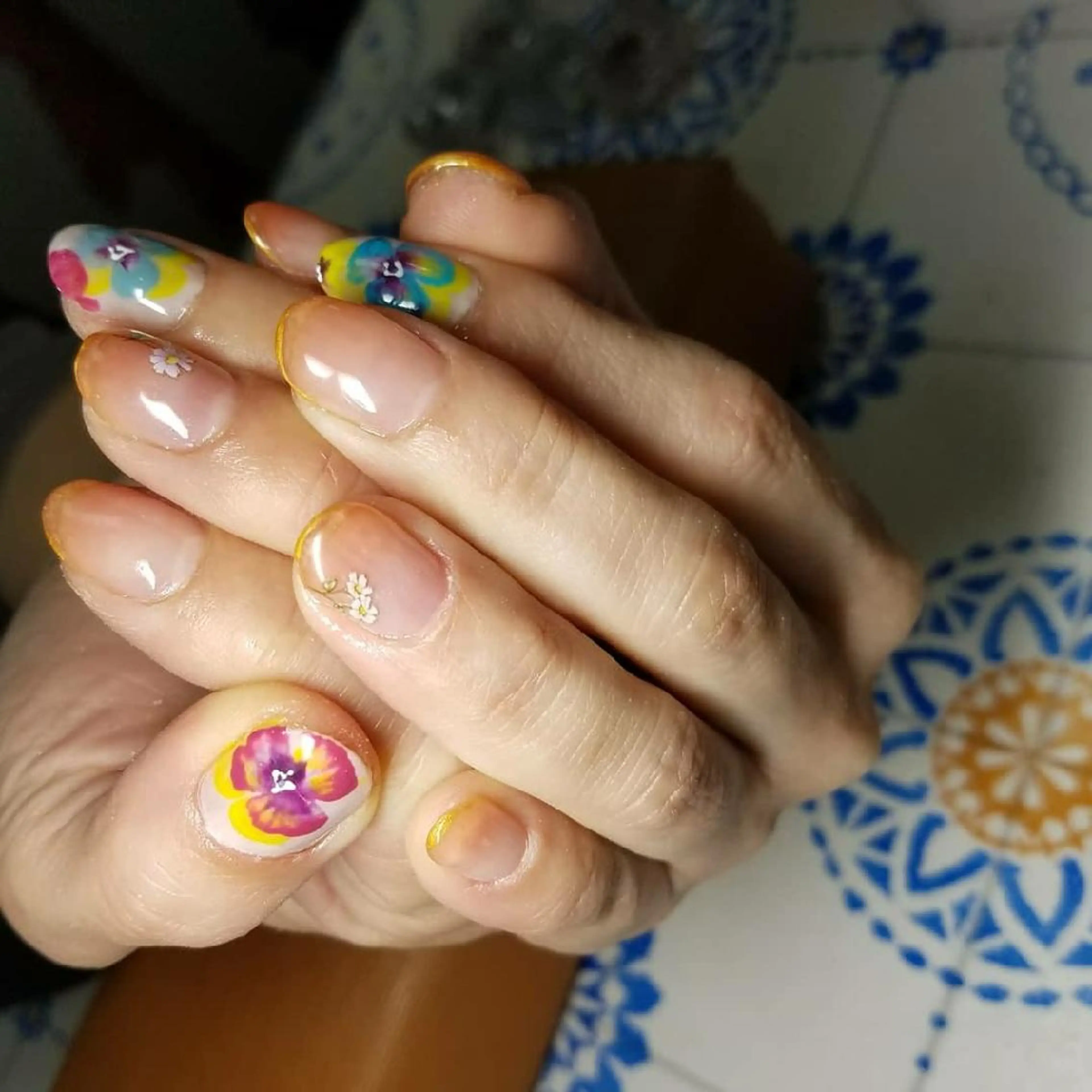 ネイル クリアネイル nail yu-joy所属・yuu -joynailのネイルデザイン