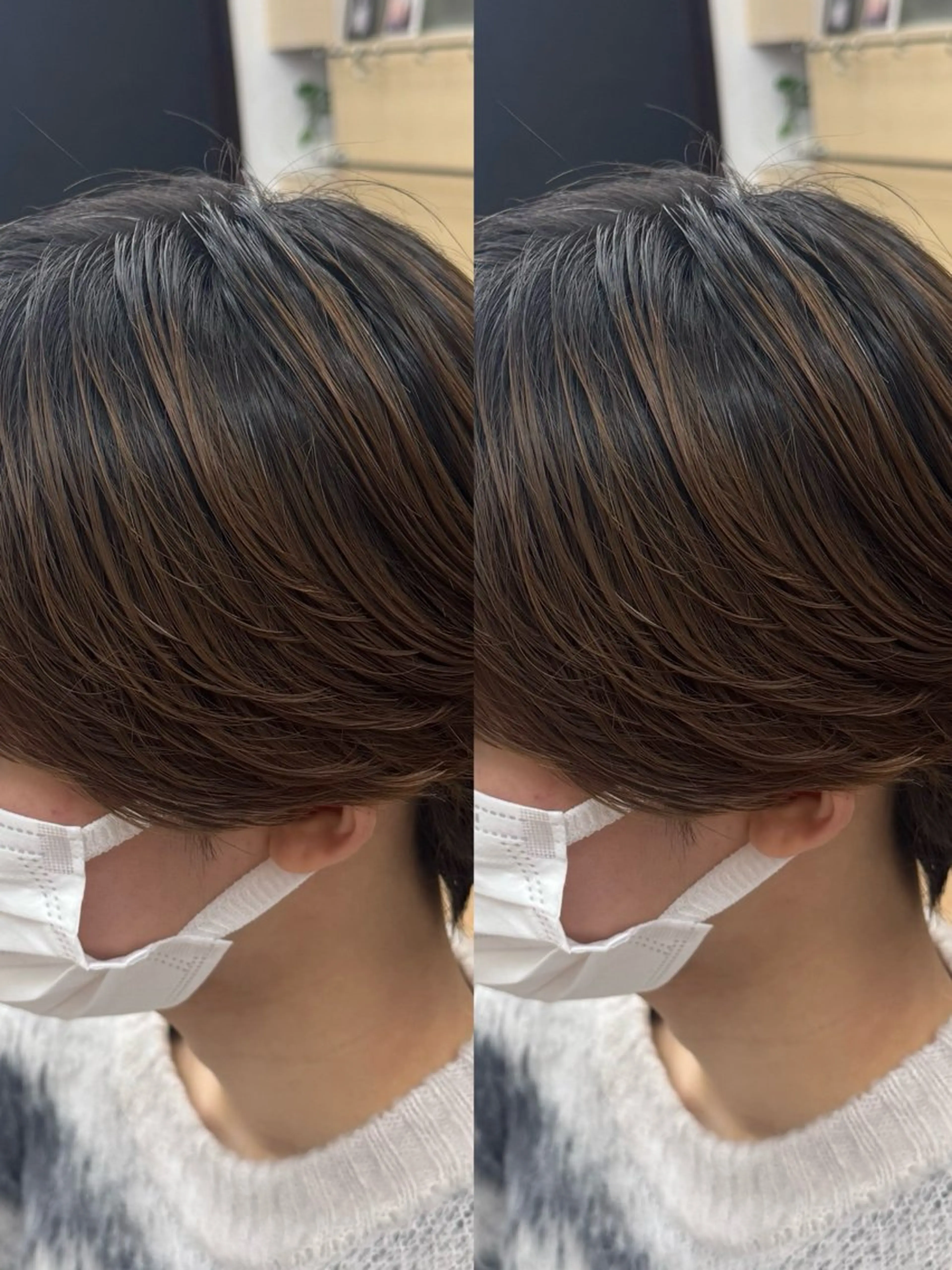 ミディアム メンズ ミディアムパーマ メンズパーマ カット パーマ 焼津メンズパーマ特化 大石雄生のヘアスタイル