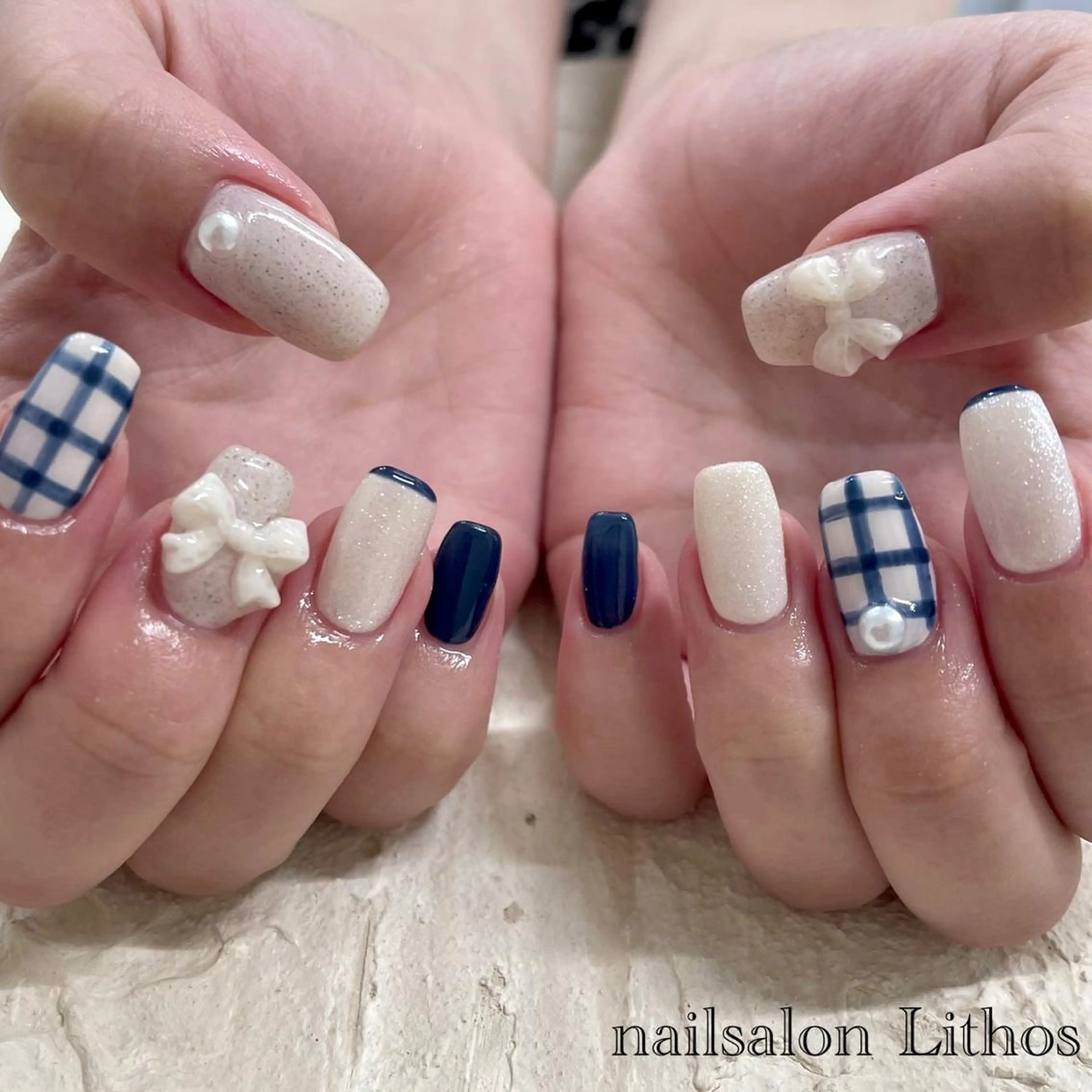 ネイル ハンドネイル nailsalon Lithos所属・nailsalon Recontreのネイルデザイン