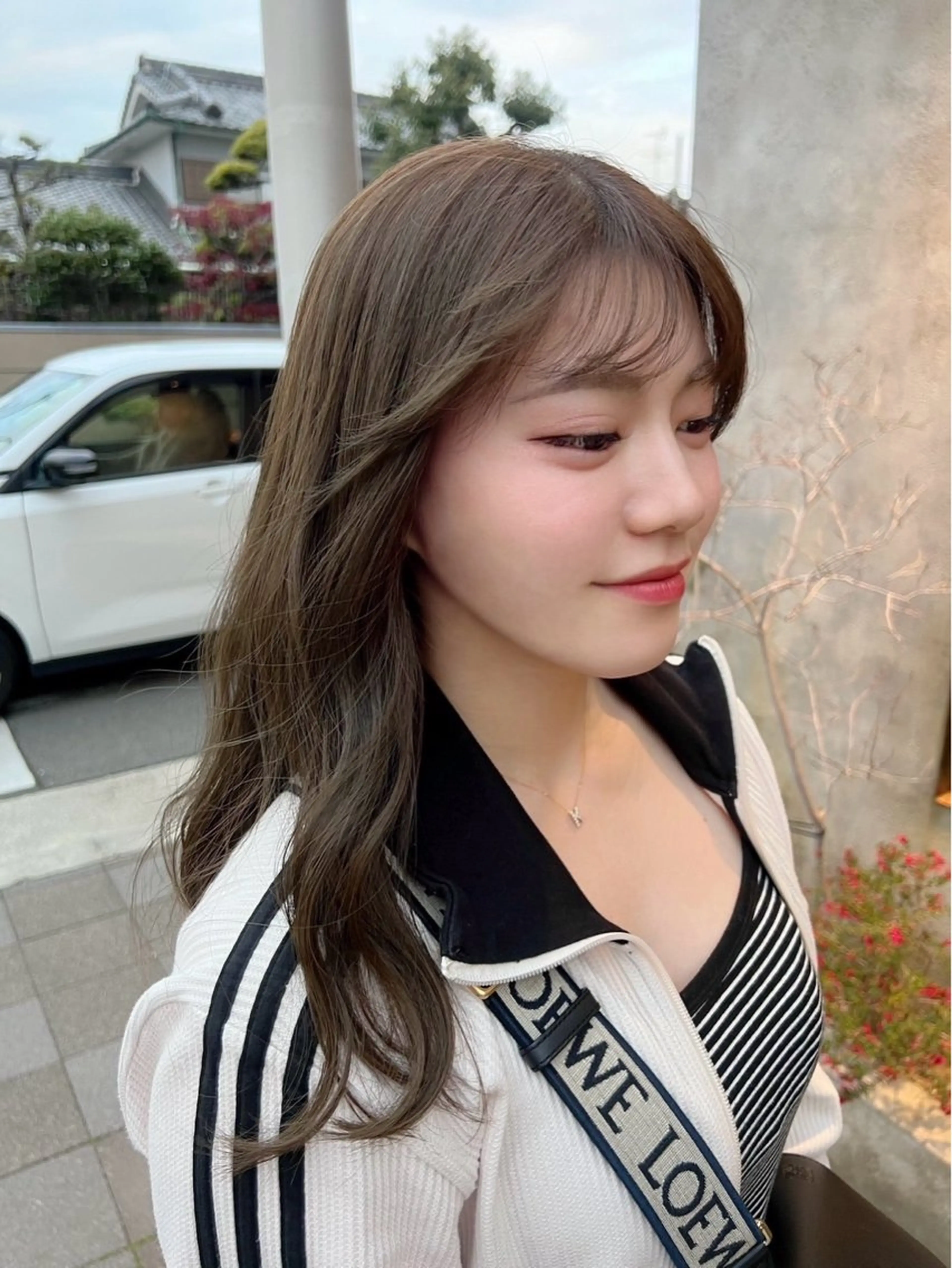 ロング カラー ベージュカラー オリーブベージュ arbos所属・鳳美容室 /yurikaのヘアスタイル