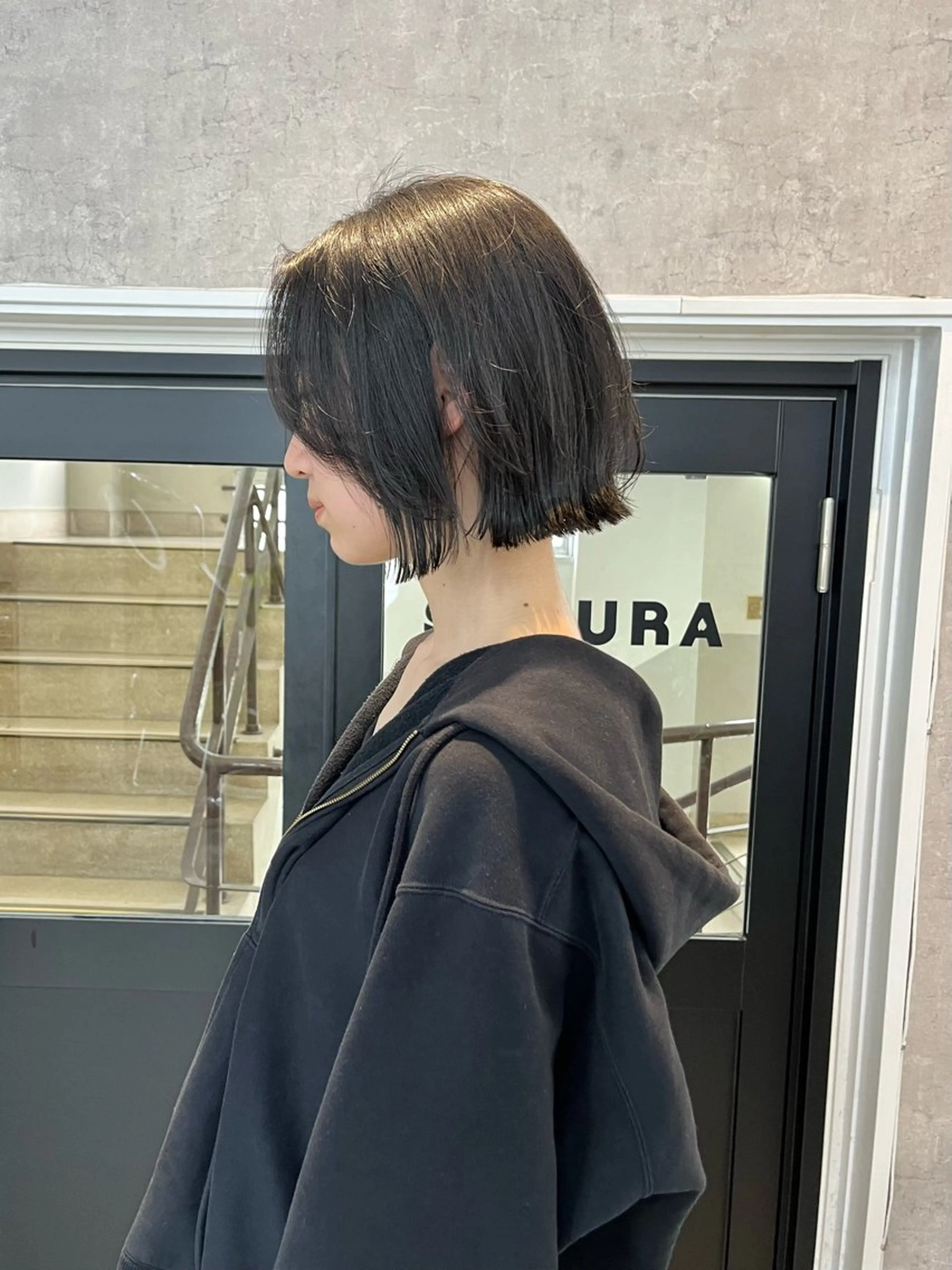 ショート カット 縮毛矯正 ボブ×縮毛矯正 ryotaのヘアスタイル