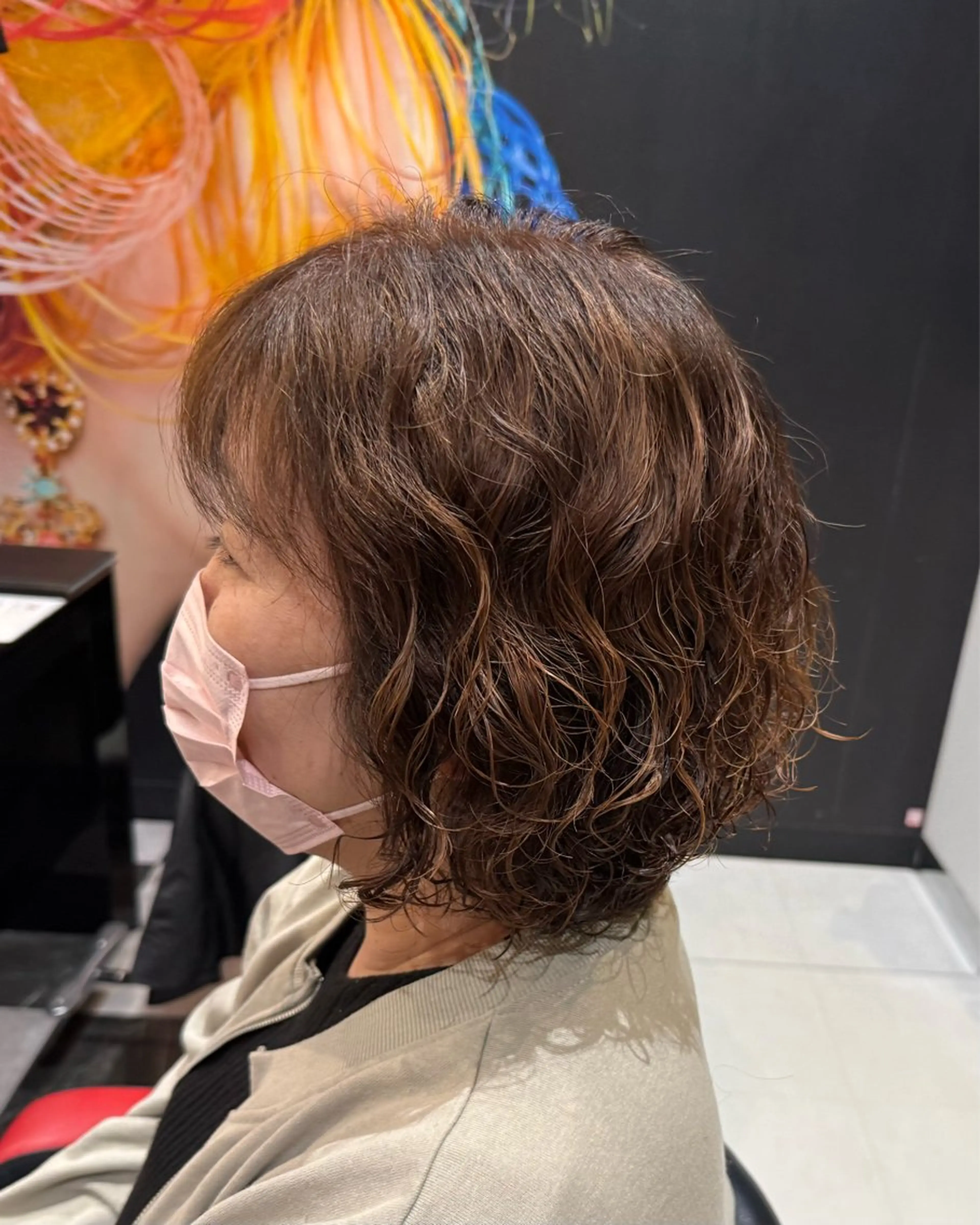 ショート カット パーマ トリートメント レディースモデル募集 /メンズパーマ/海斗のヘアスタイル