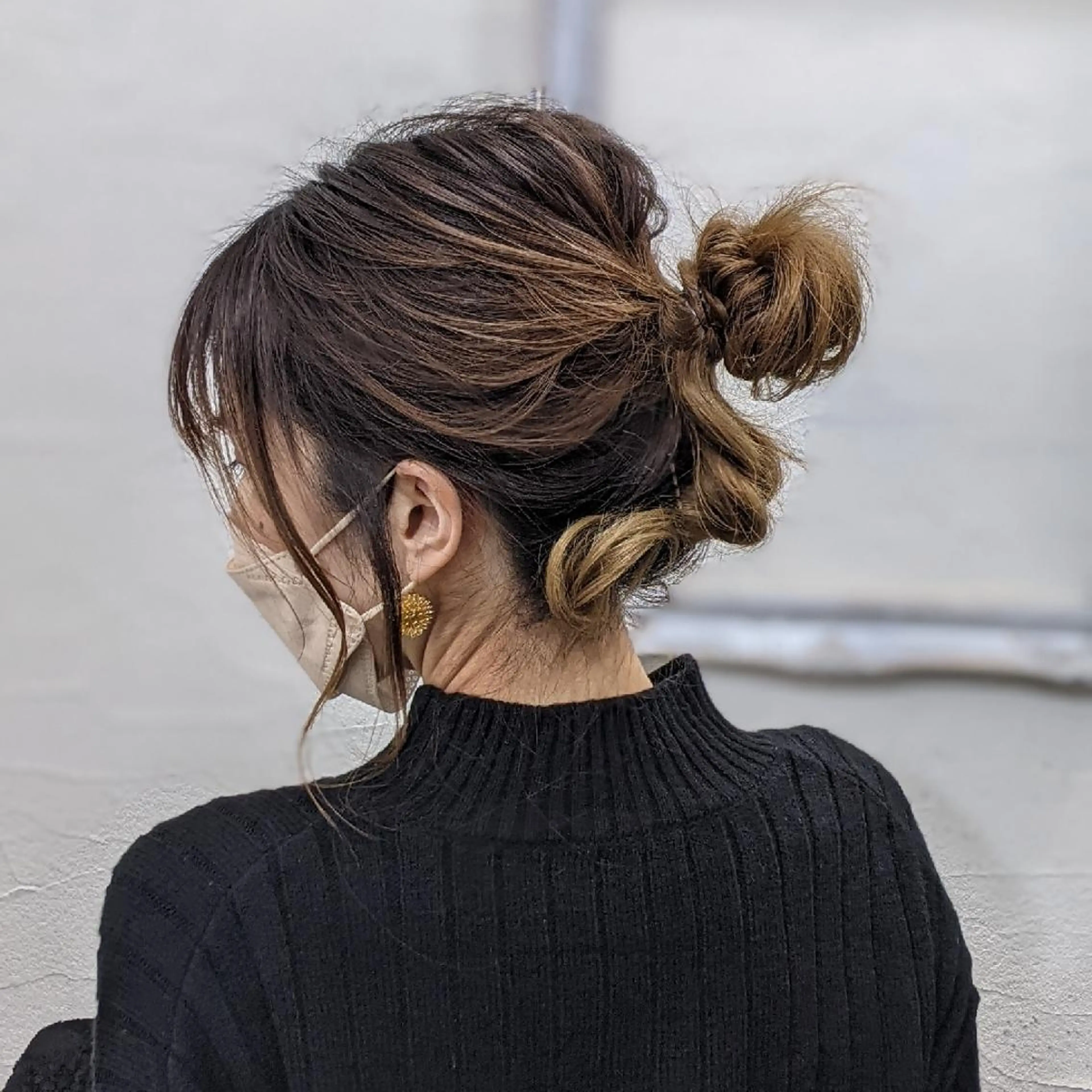 ロング お団子ヘア Ruheplatz所属・HIKARI＠ Ruheplatzのヘアスタイル