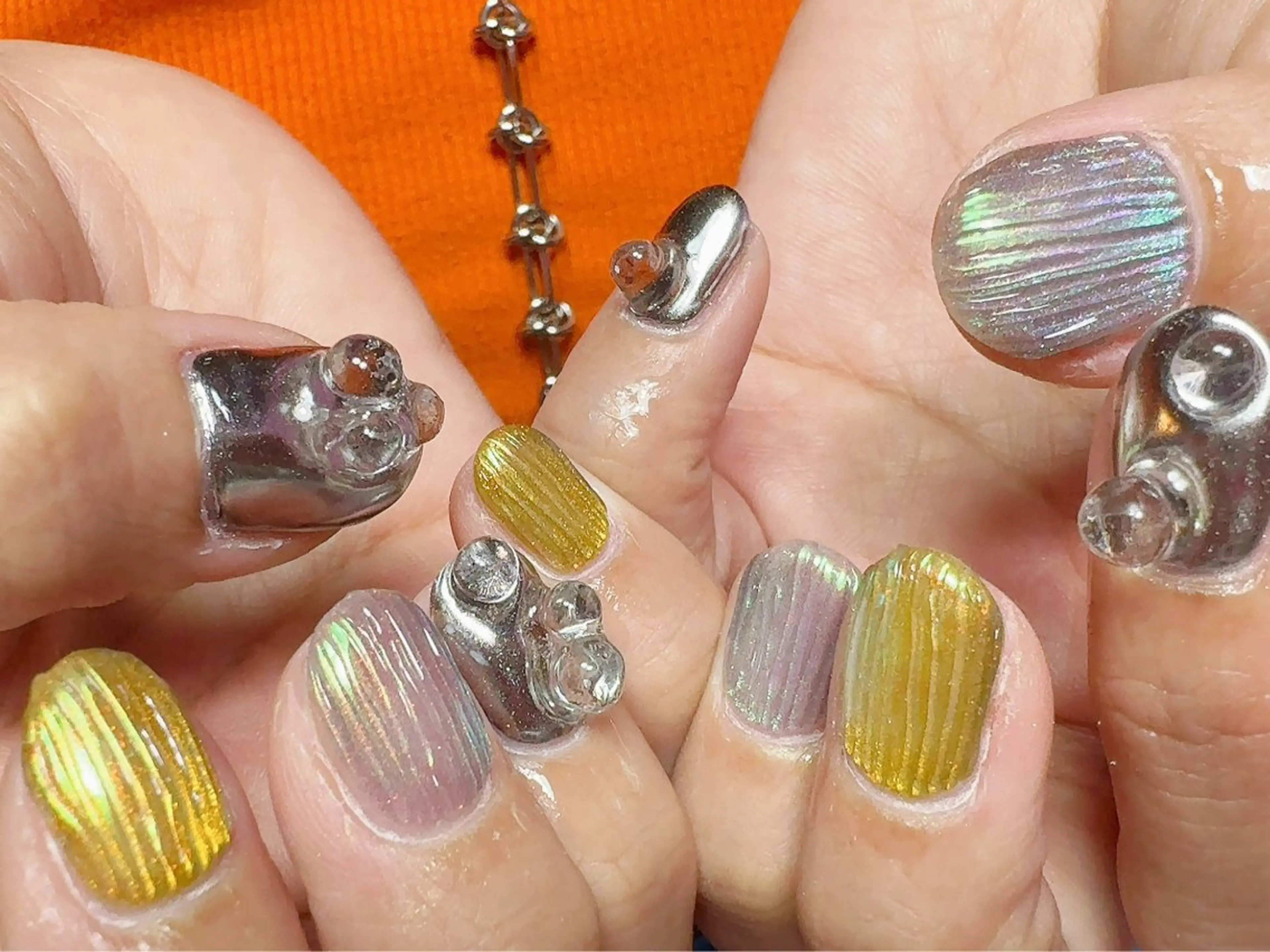 ネイル ハンドネイル Nail Atelier IamI所属・アイアムアイ 大村磨衣のネイルデザイン