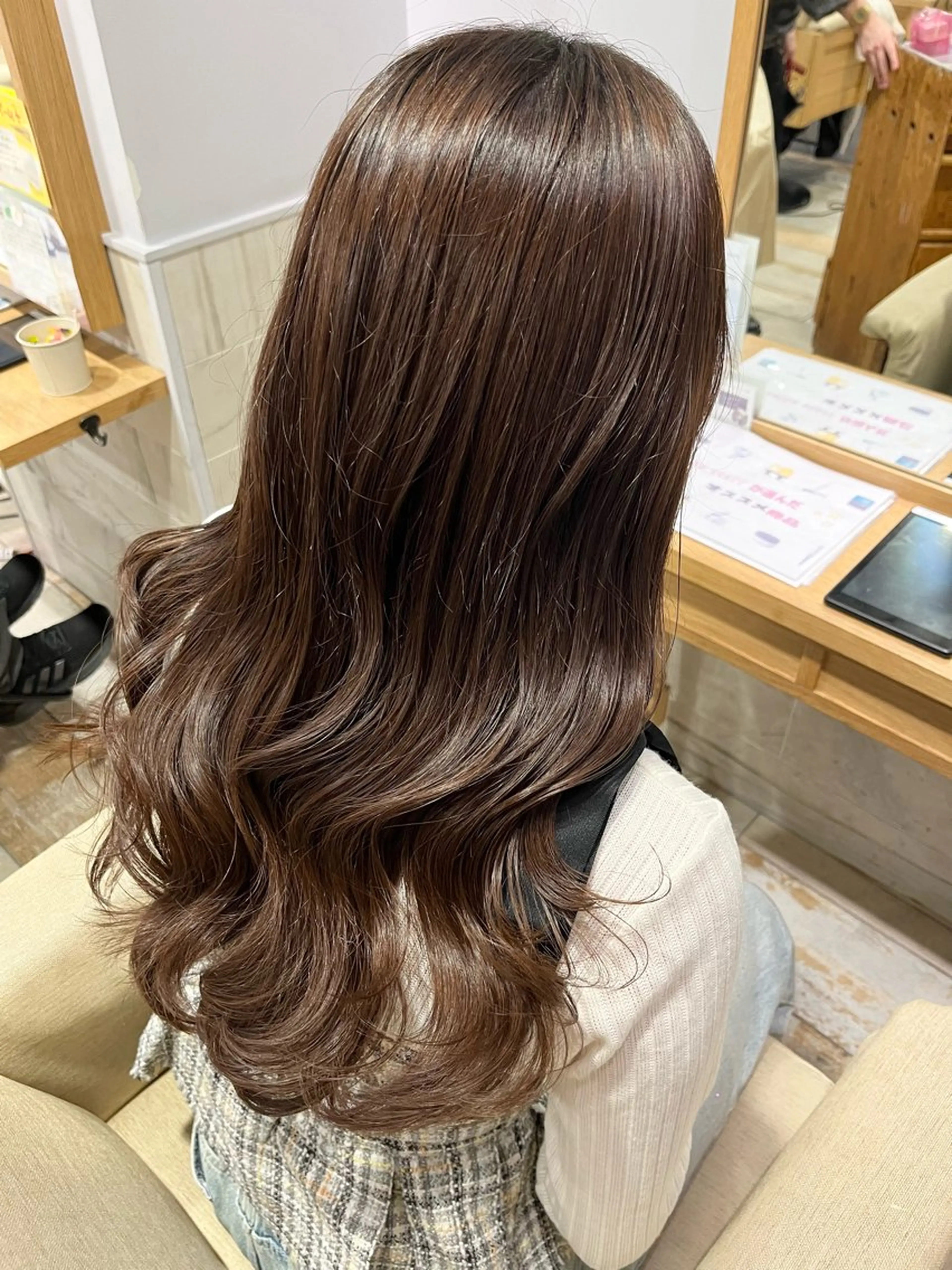 ロング カラー 勝野 優佳のヘアスタイル