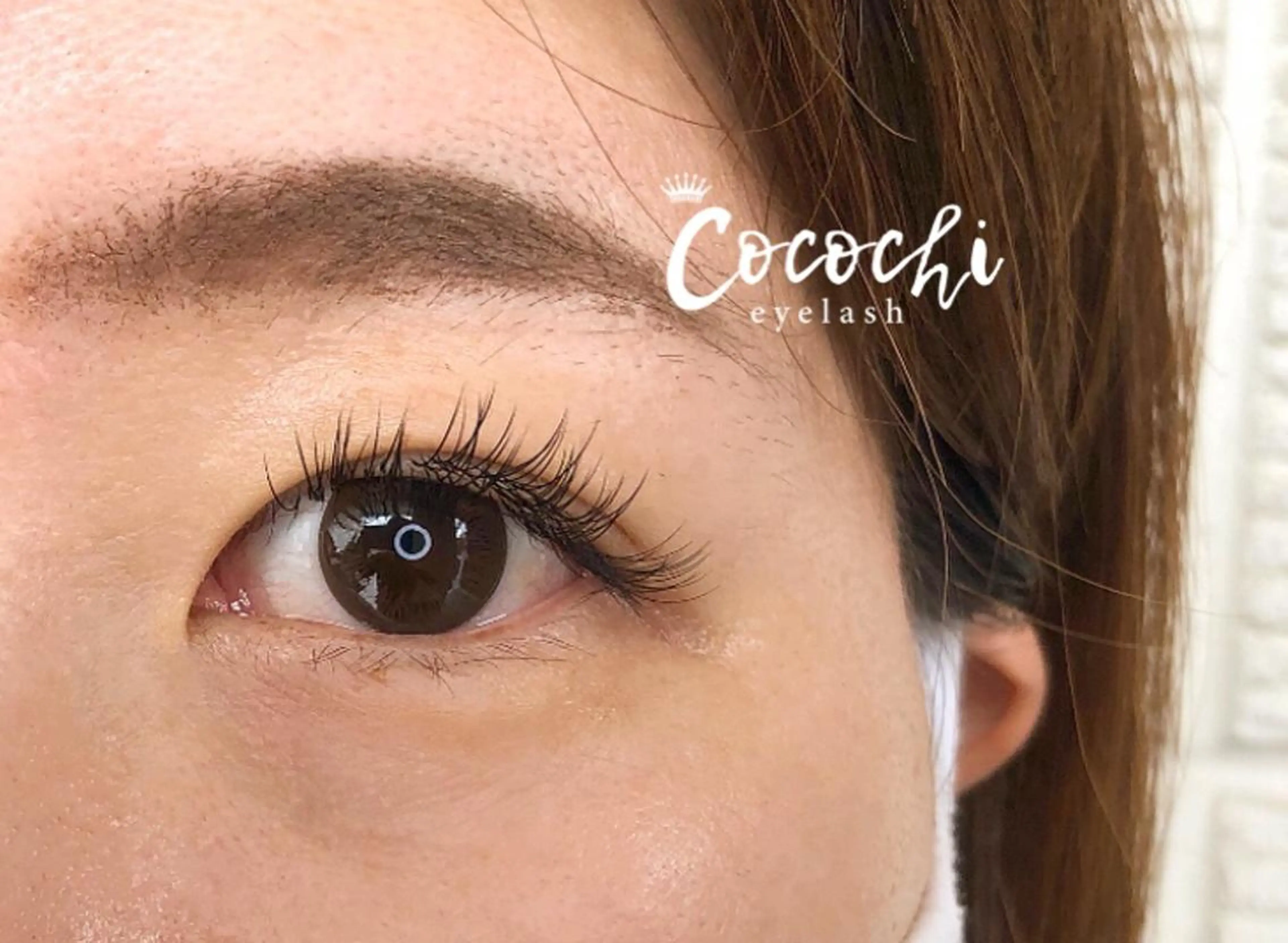 マツエク・マツパ フラットラッシュ ran cocochiのマツエク・マツパデザイン