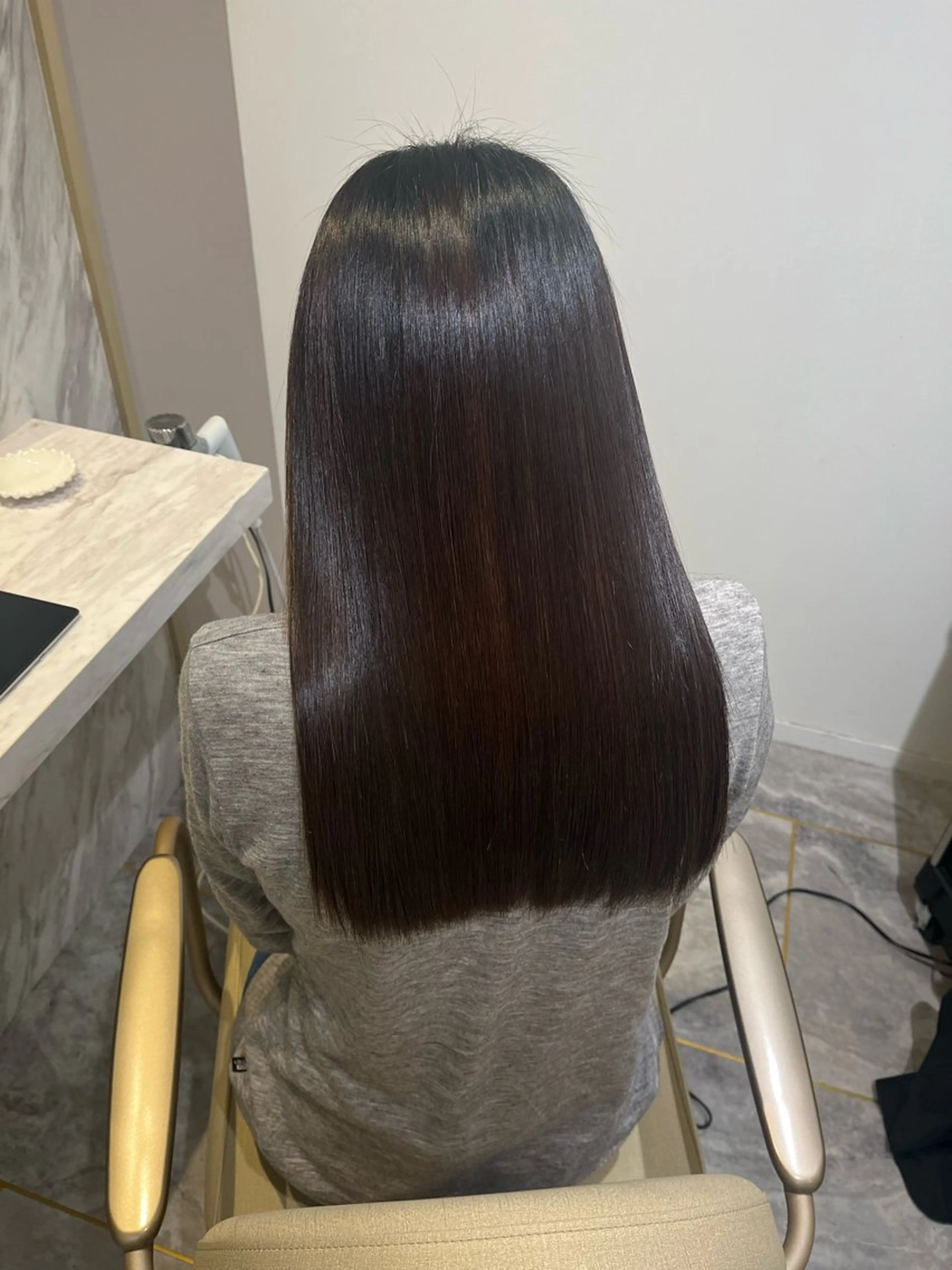 セミロング 縮毛矯正 カット 縮毛矯正 🩵tocca yui🩵のヘアスタイル