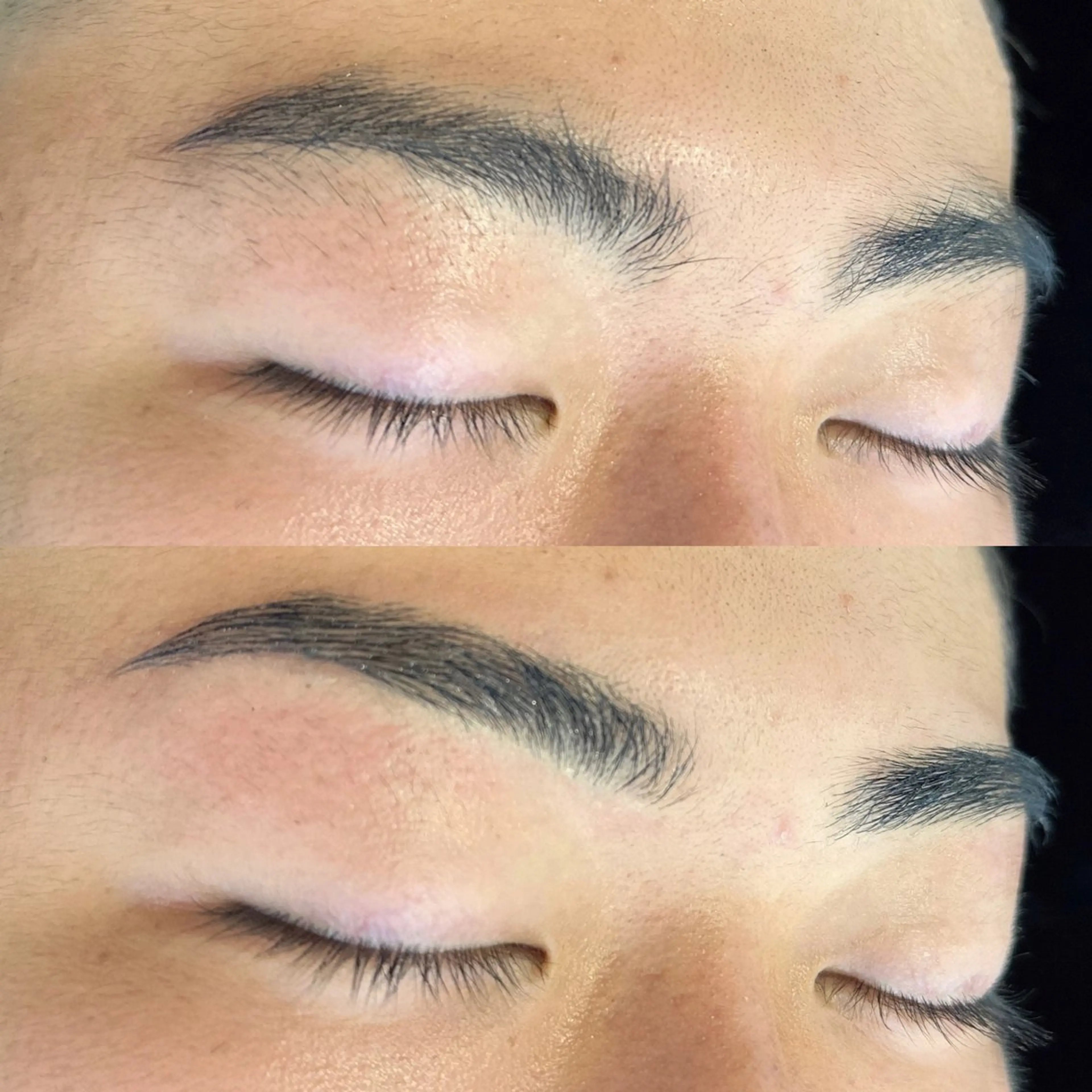 メンズ アイブロウ メンズアイブロウ ワックス脱毛 眉カット pep所属・pep natsumiのヘアスタイル