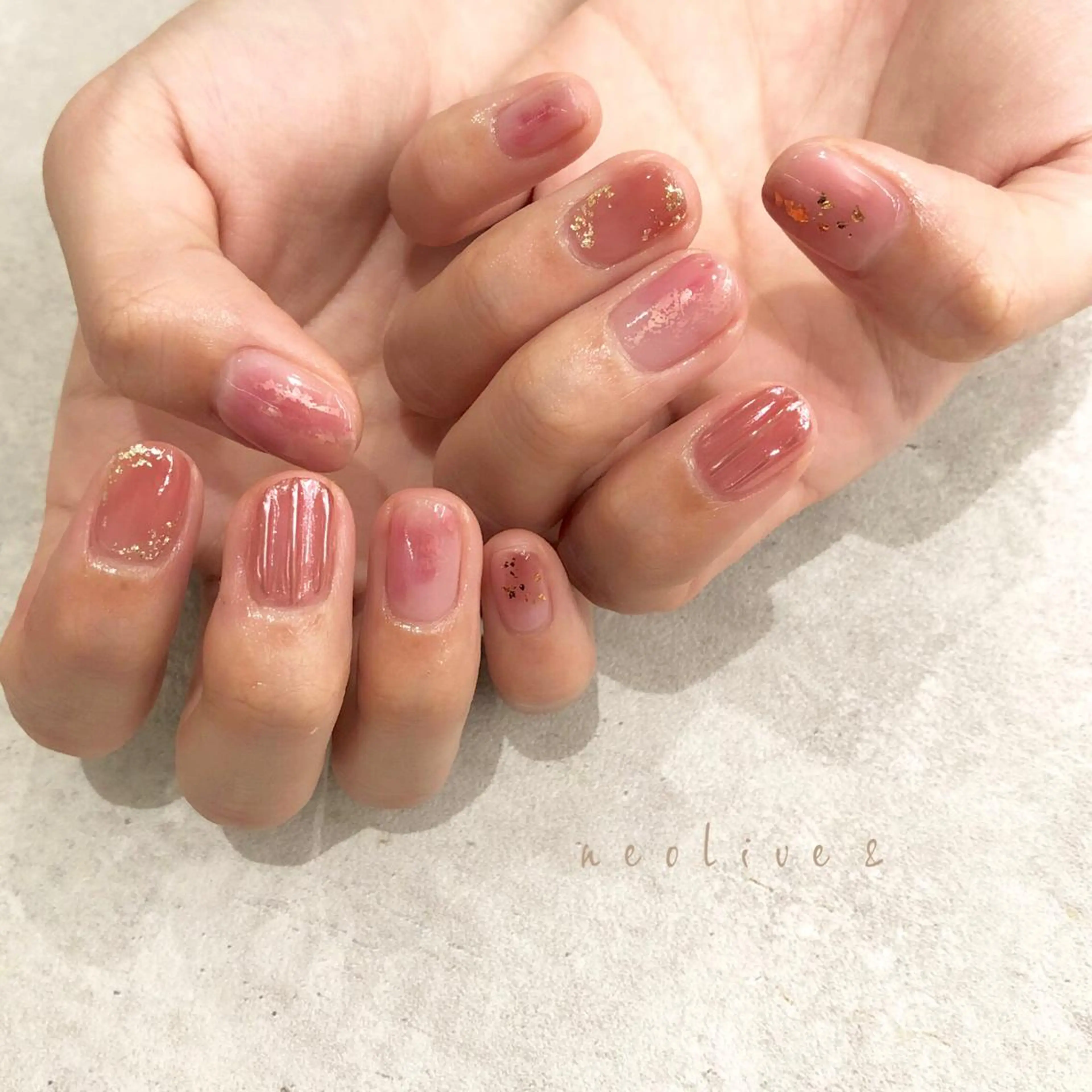 ネイル ハンドネイル Yuriko Omi パラジェル/渋谷のネイルデザイン