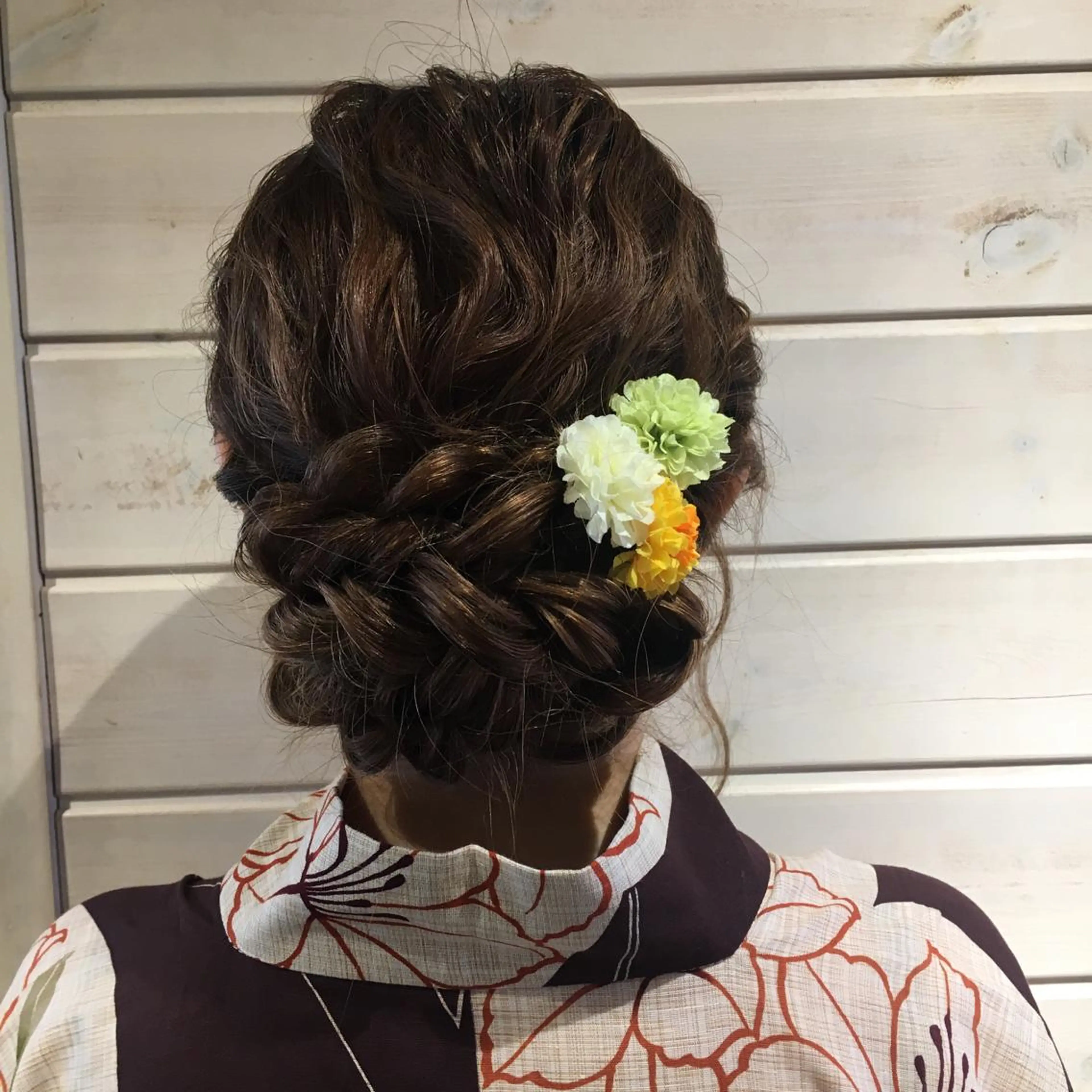 ロング ヘアアレンジ 野崎 ひかりのヘアスタイル