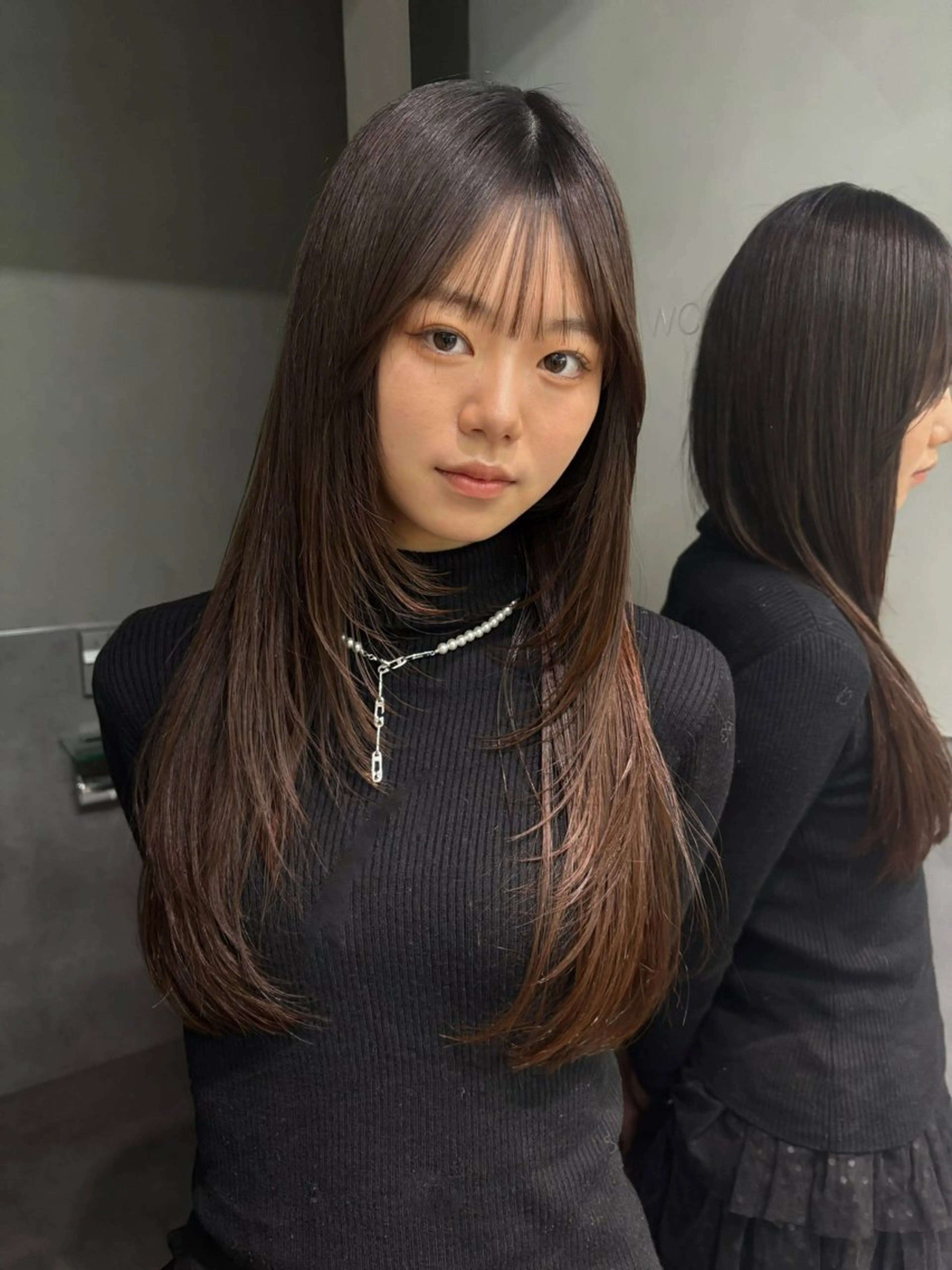 ロング 日吉／レイヤー／ 髪質改善／iatoのヘアスタイル