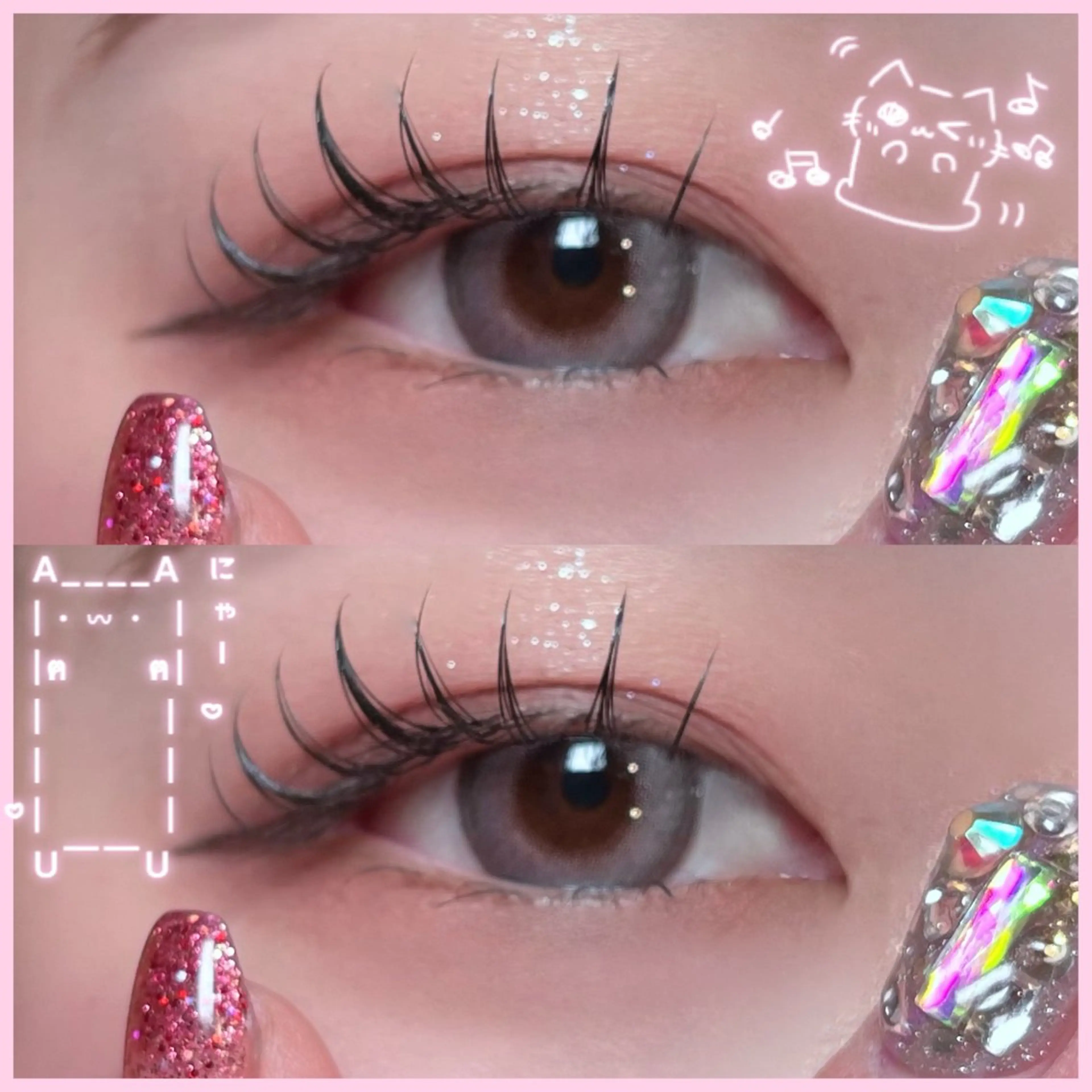 🎀束感マツエクフラットラッシュ120本🎀                    ✨️オフ無料×コーティング付き✨️の写真