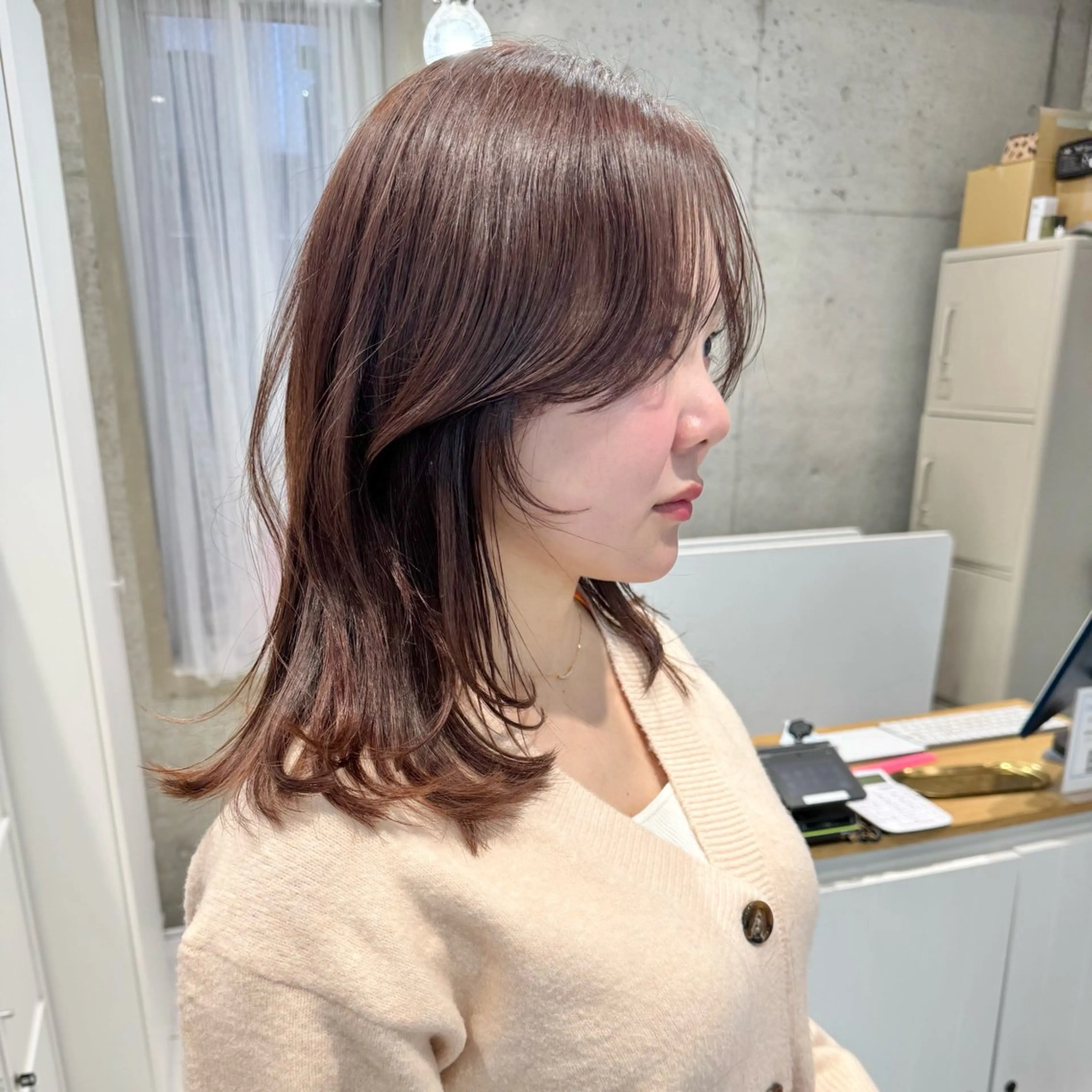 ミディアム 田島拓海 ボブカットのヘアスタイル