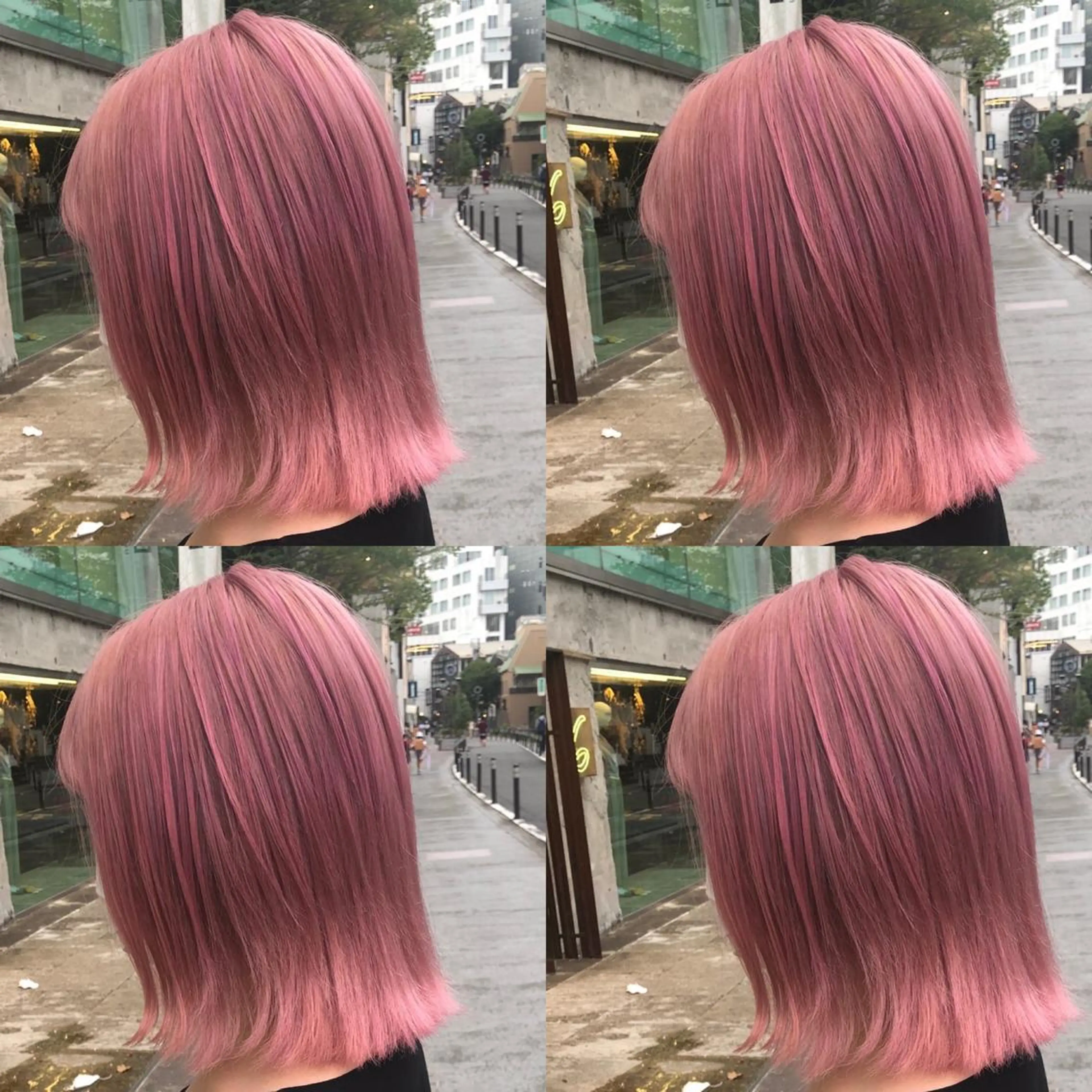 ミディアム カラー ヘアアレンジ メンズパーマ名人 TAKUMAのヘアスタイル