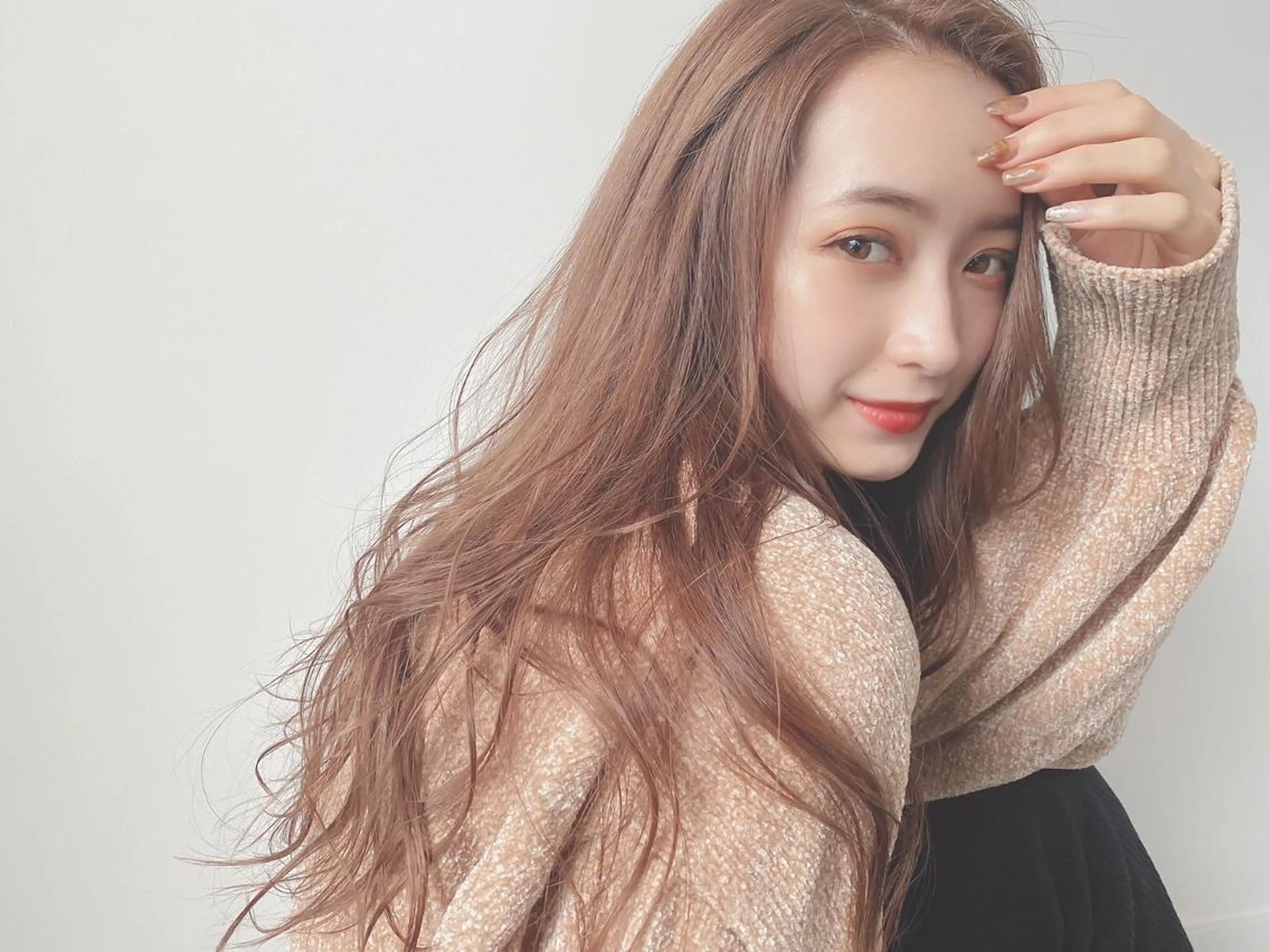 ロング カラー 透明感カラー イルミナカラー トリートメント ⭐️Shelter by TOKYO⭐️のヘアスタイル