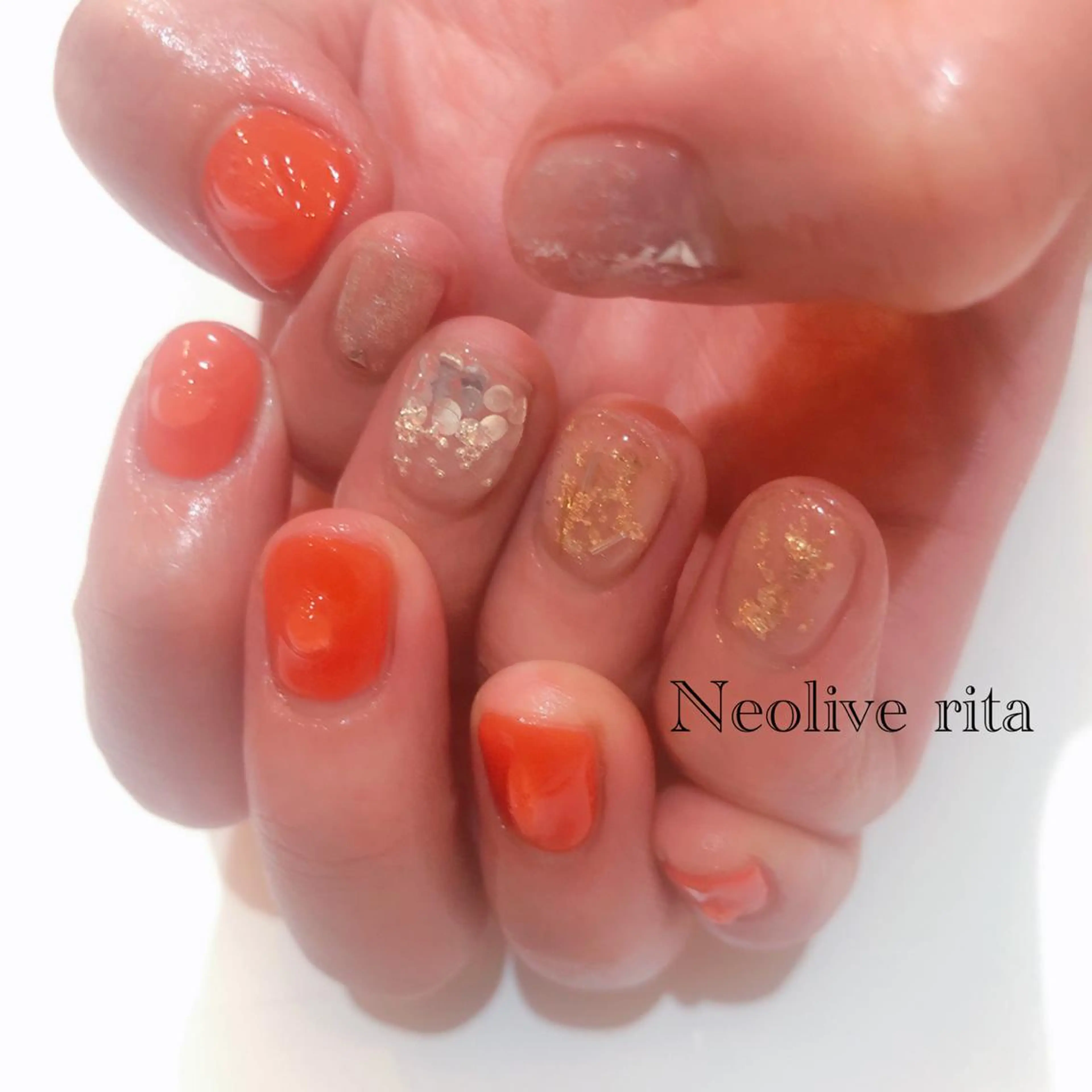 ネイル 原 麻耶のヘアスタイル